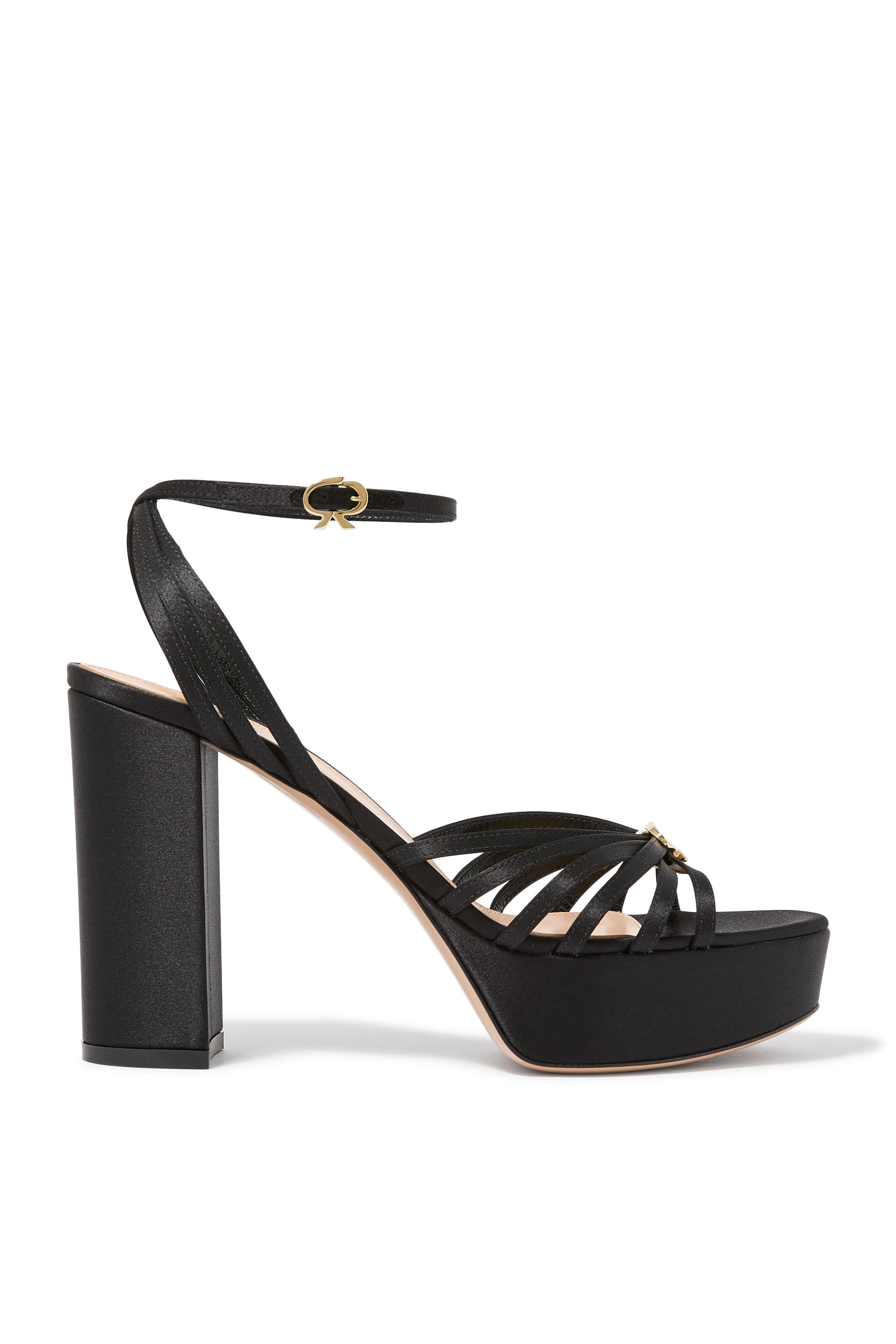Rita Satin 70 Platform Sandals