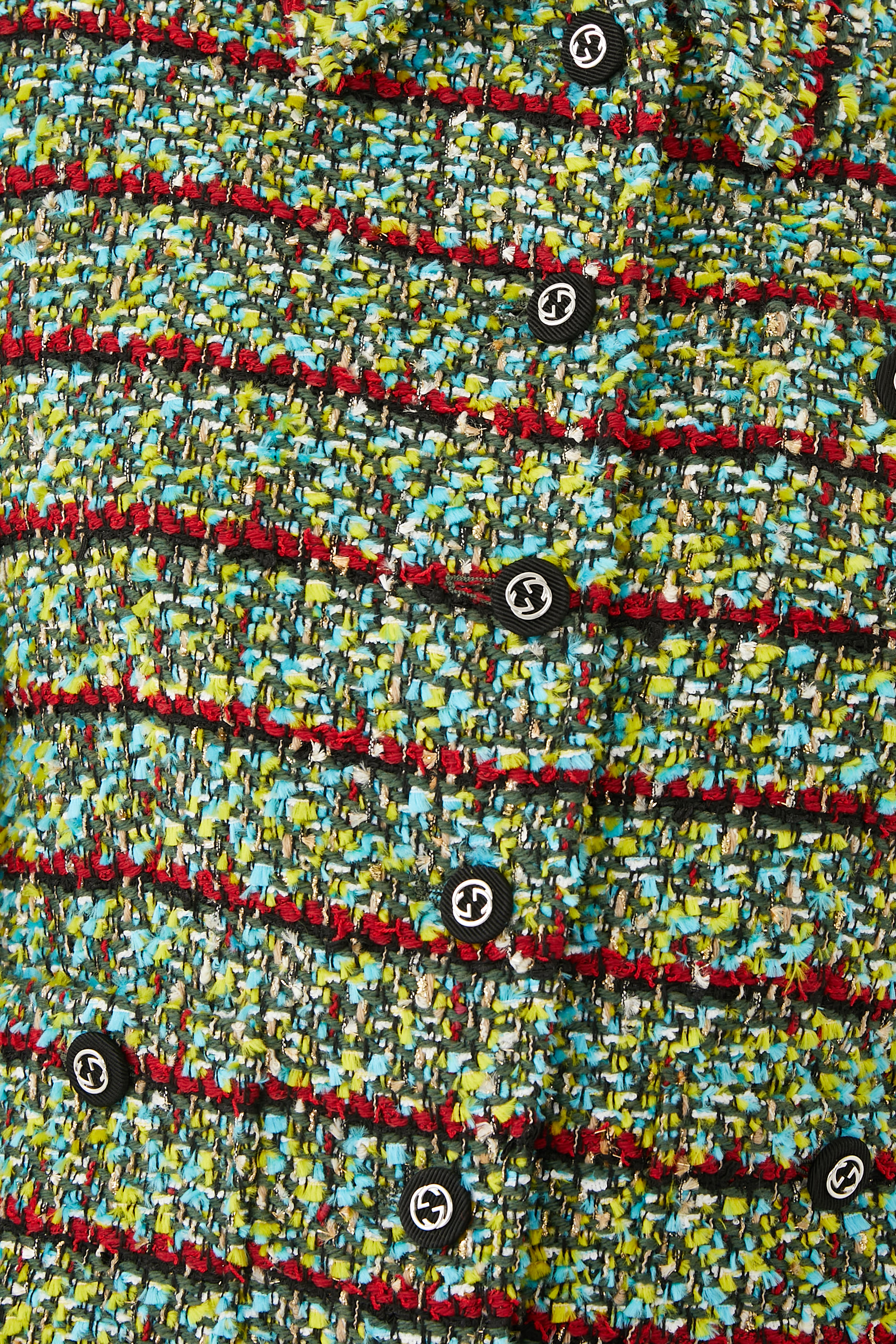 Striped Tweed Jacket