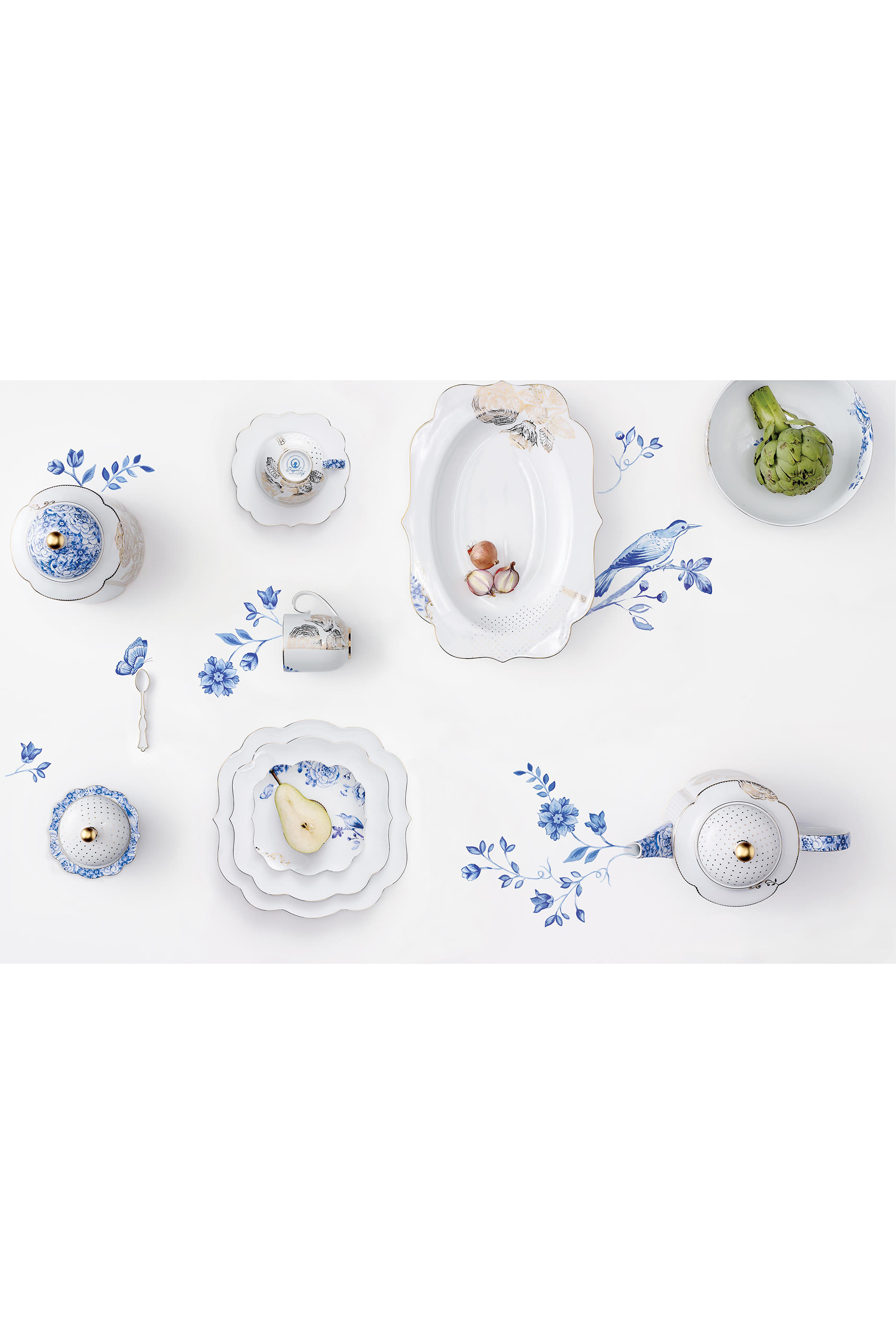 Royal White Oval Platter