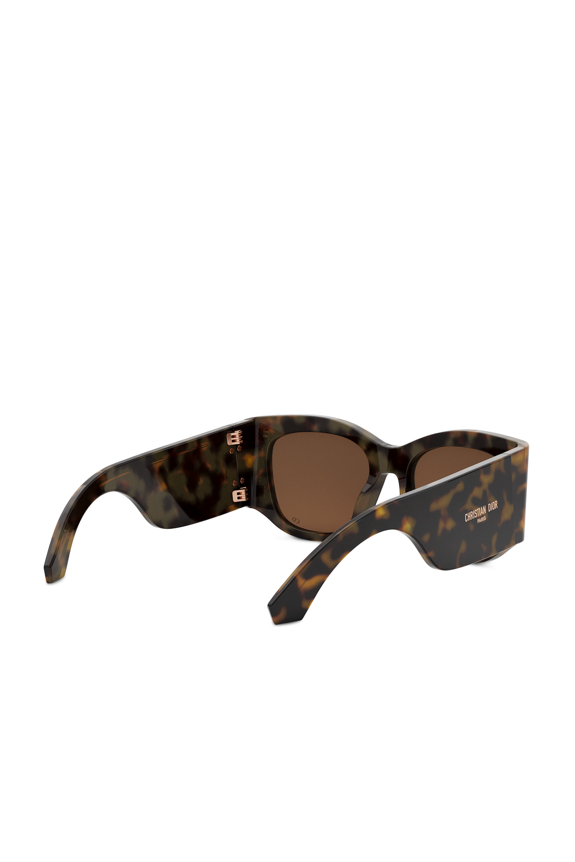 DiorNuit S1I Havana Square Sunglasses
