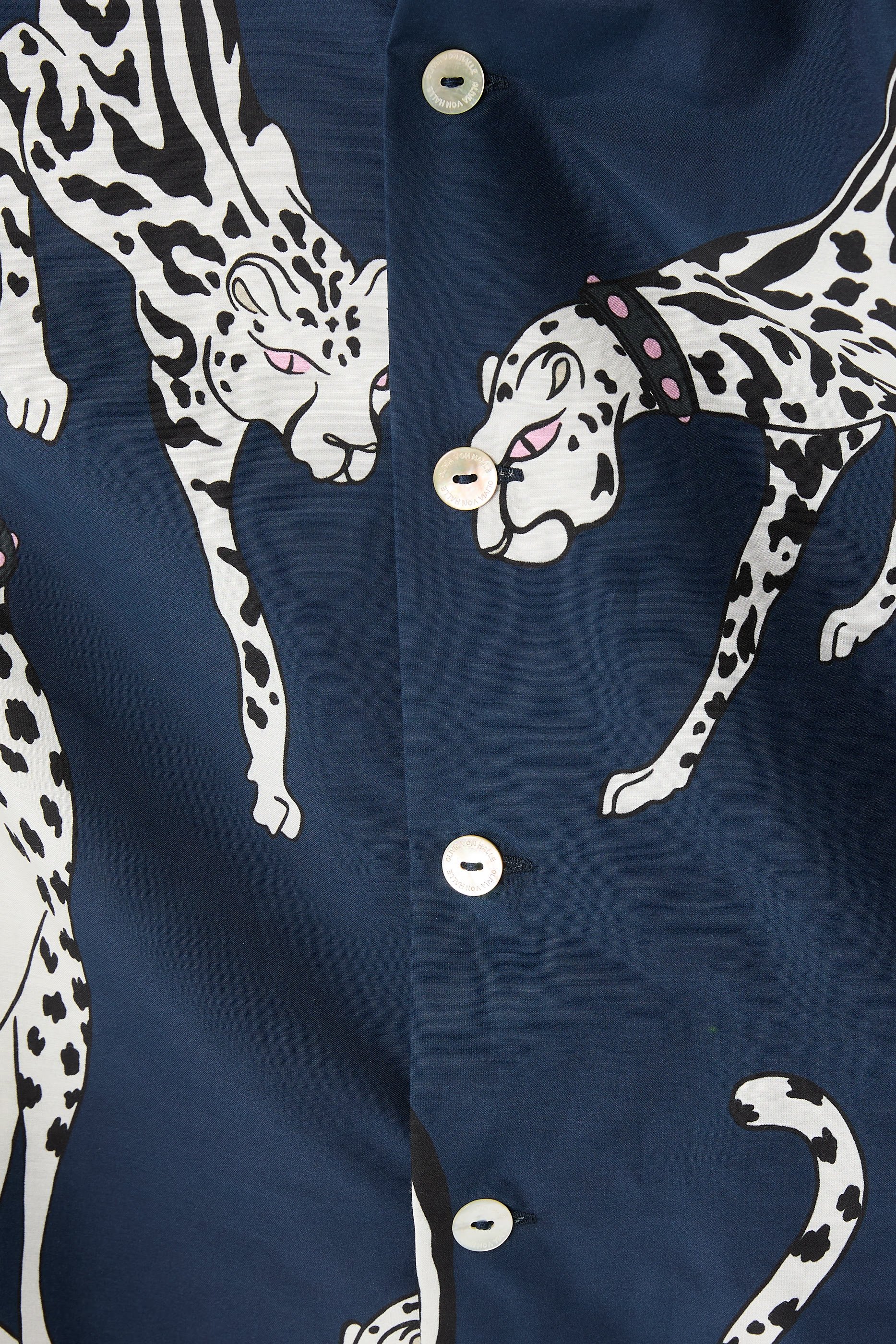 Emeli Ziegfeld Leopard Pajama Set