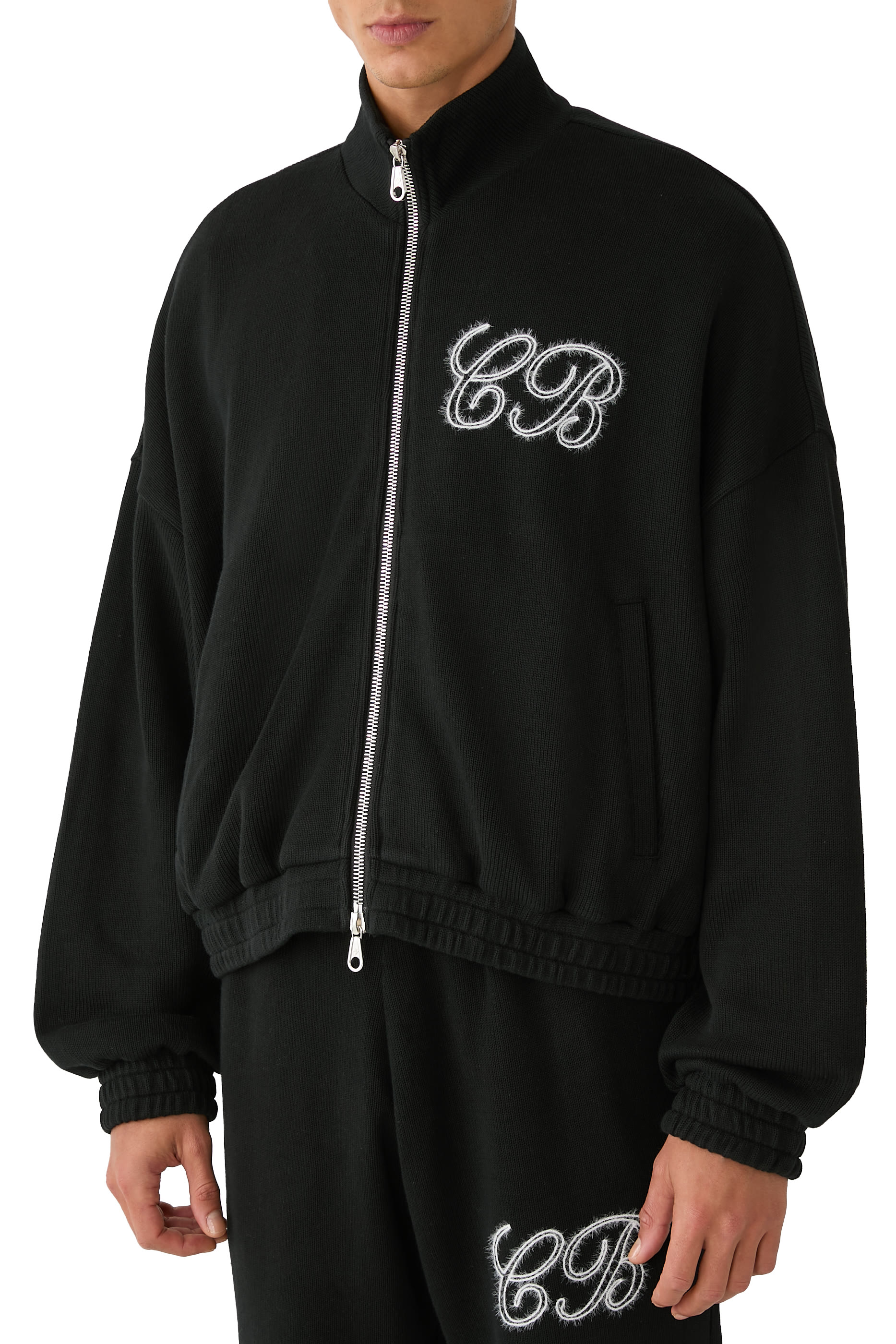 Knitted Track Jacket