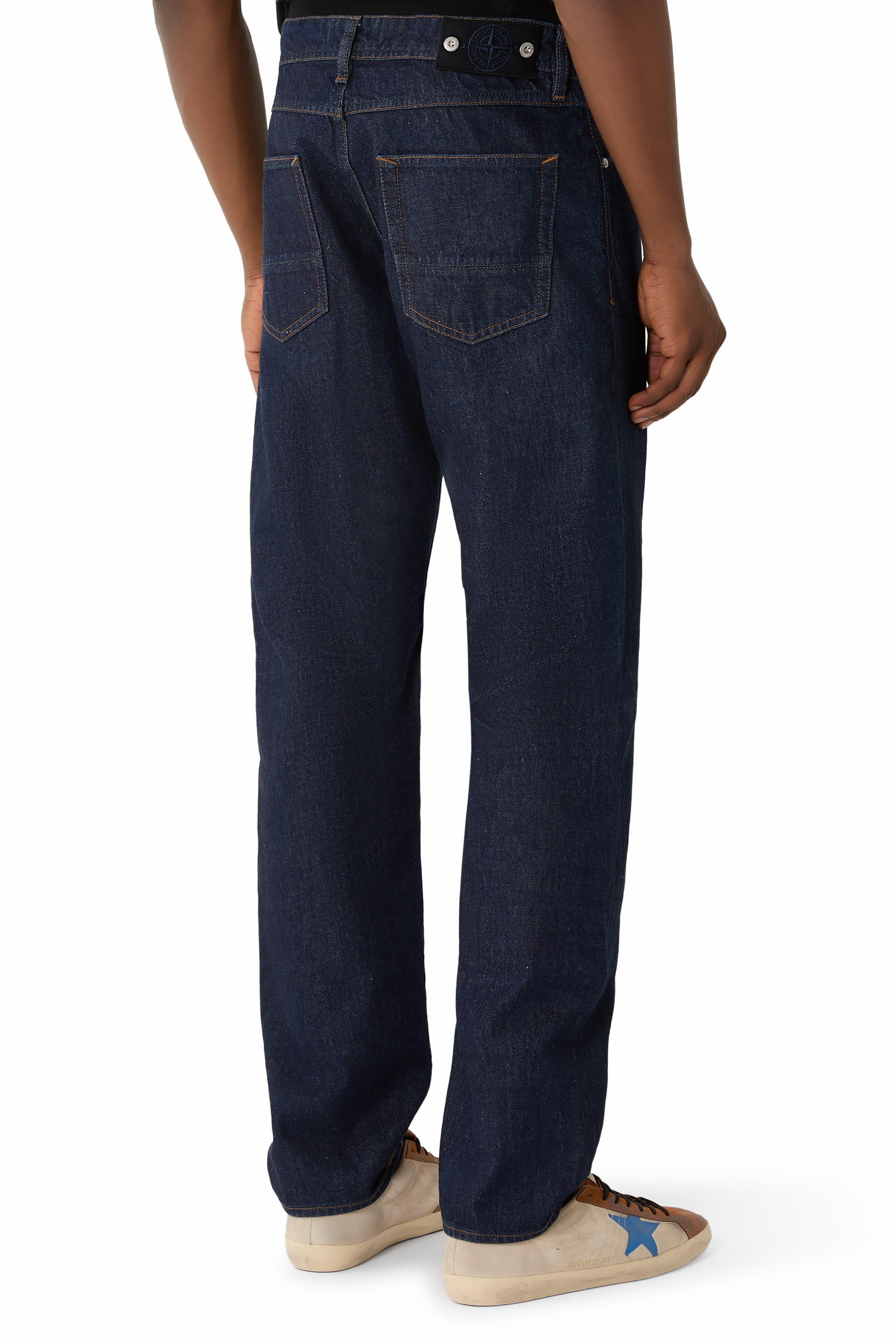  Straight-Fit Denim Jeans