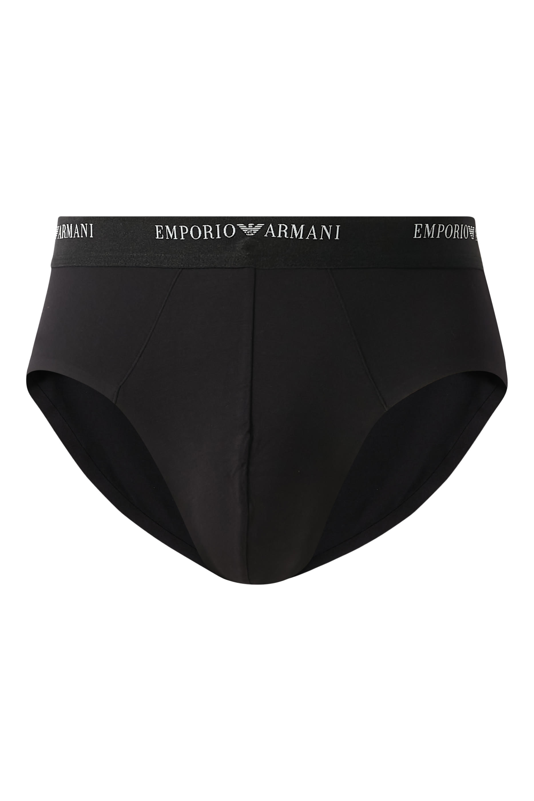 Soft Modal Briefs with Logo Waist