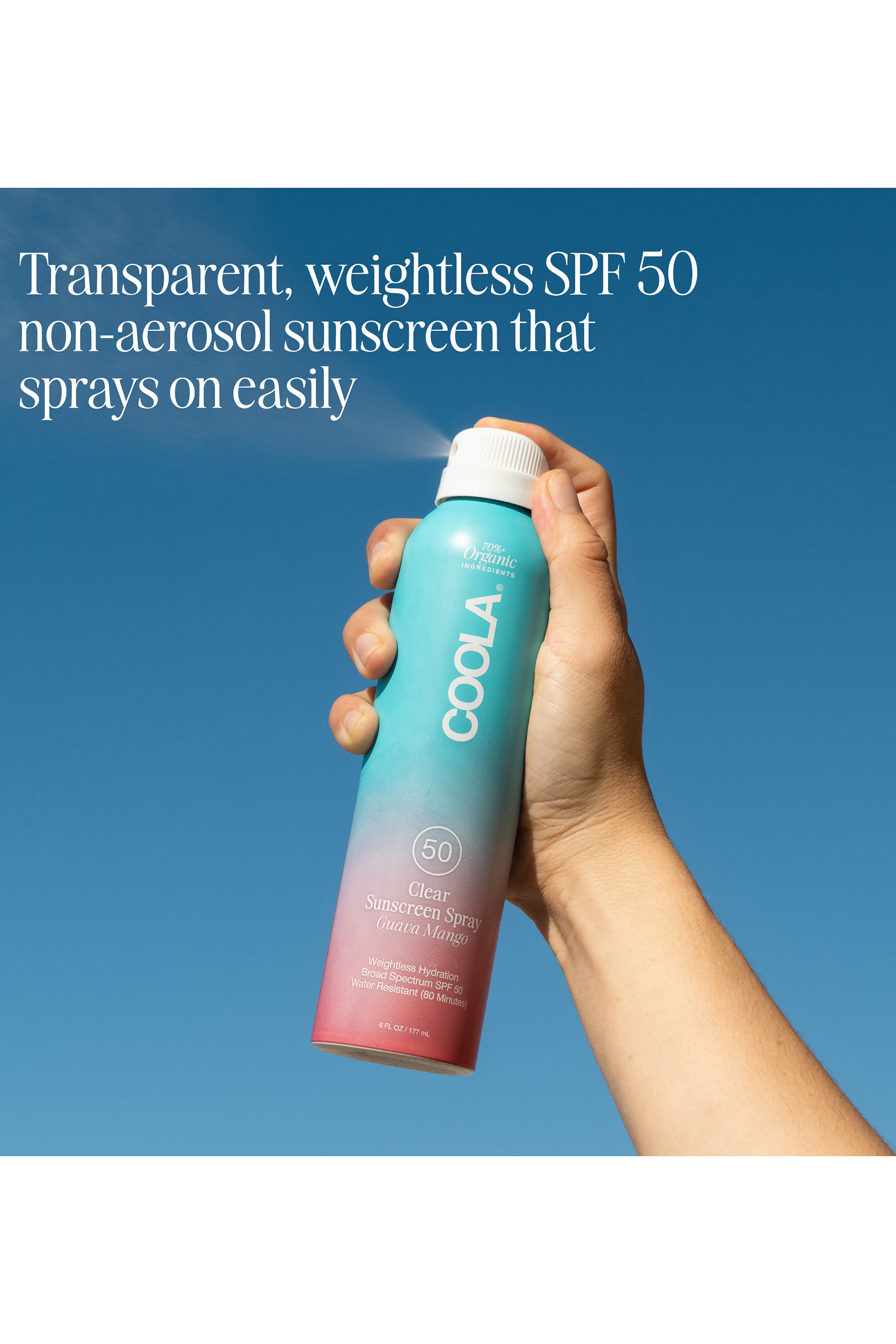 Coola Sport Spry Guava Mango SPF#50