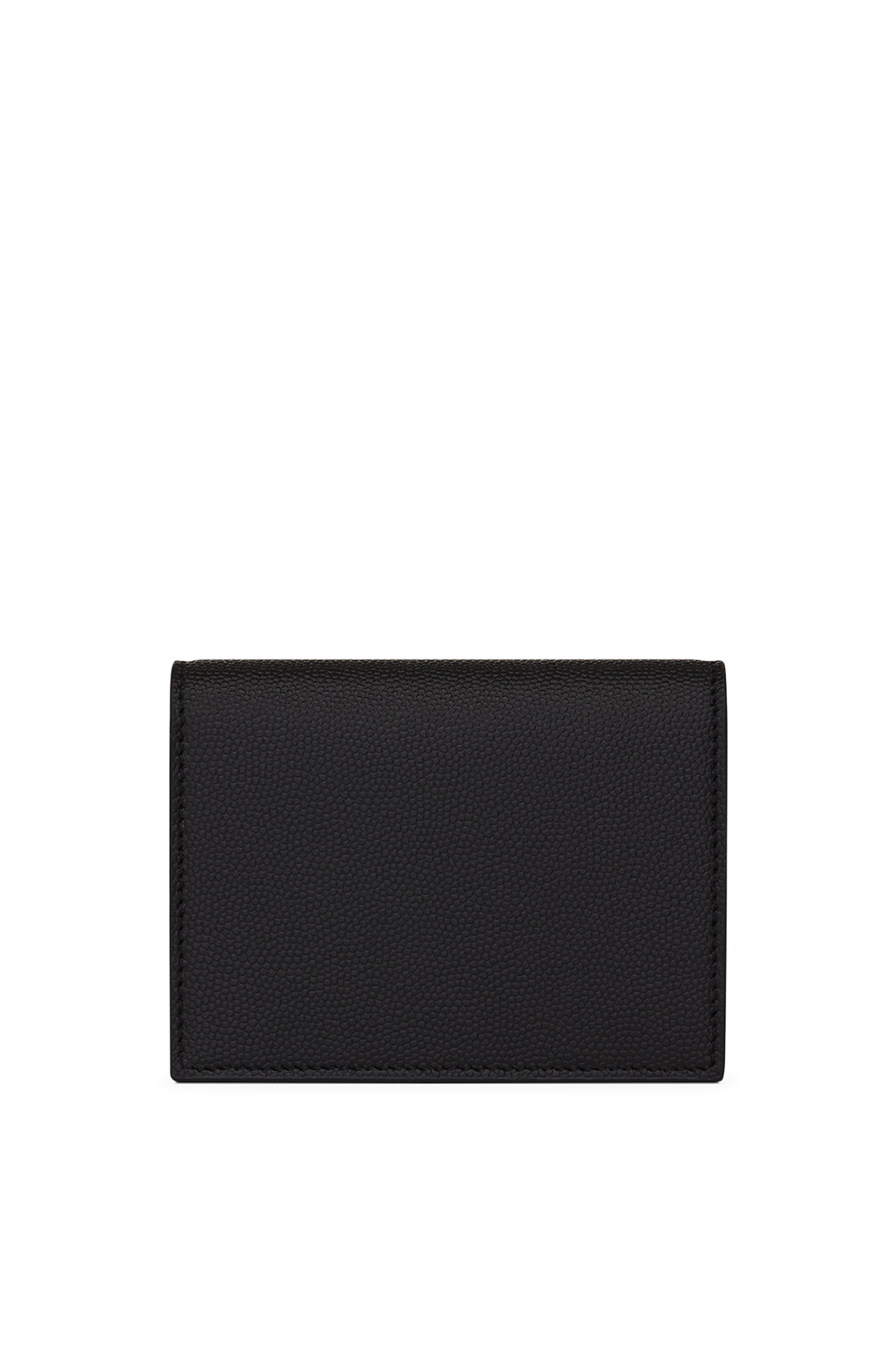 Uptown Business-Card Case in Grain De Poudre Leather 