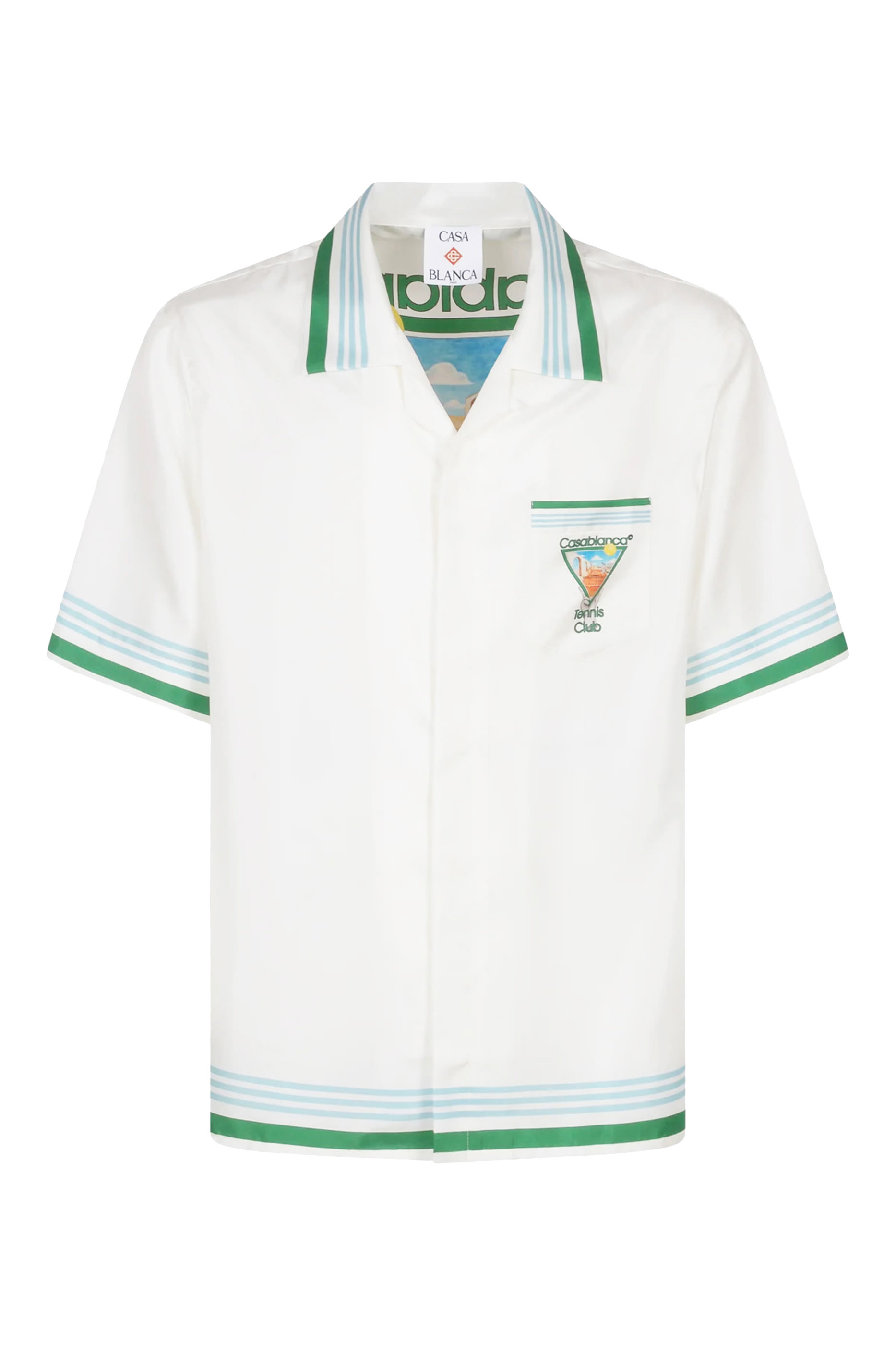 Metaphysical Tennis Icon Silk Shirt