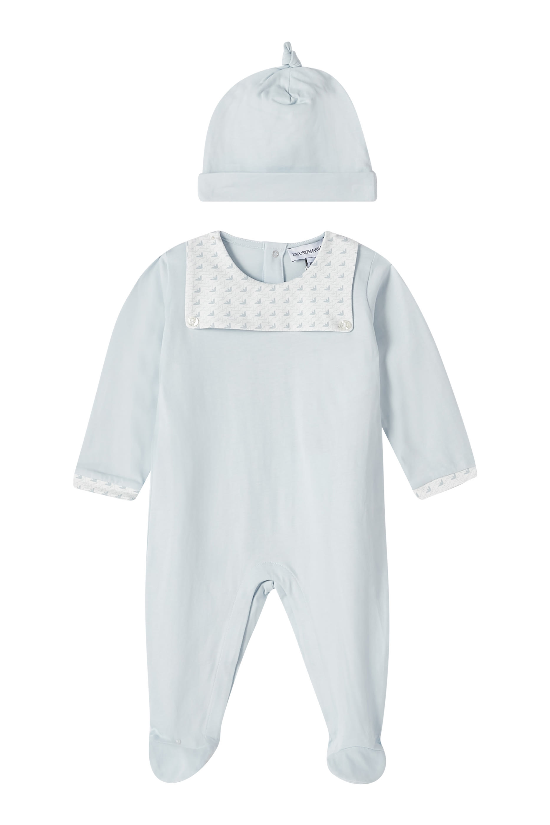 Kids Eagle Jumpsuit & Beanie Set