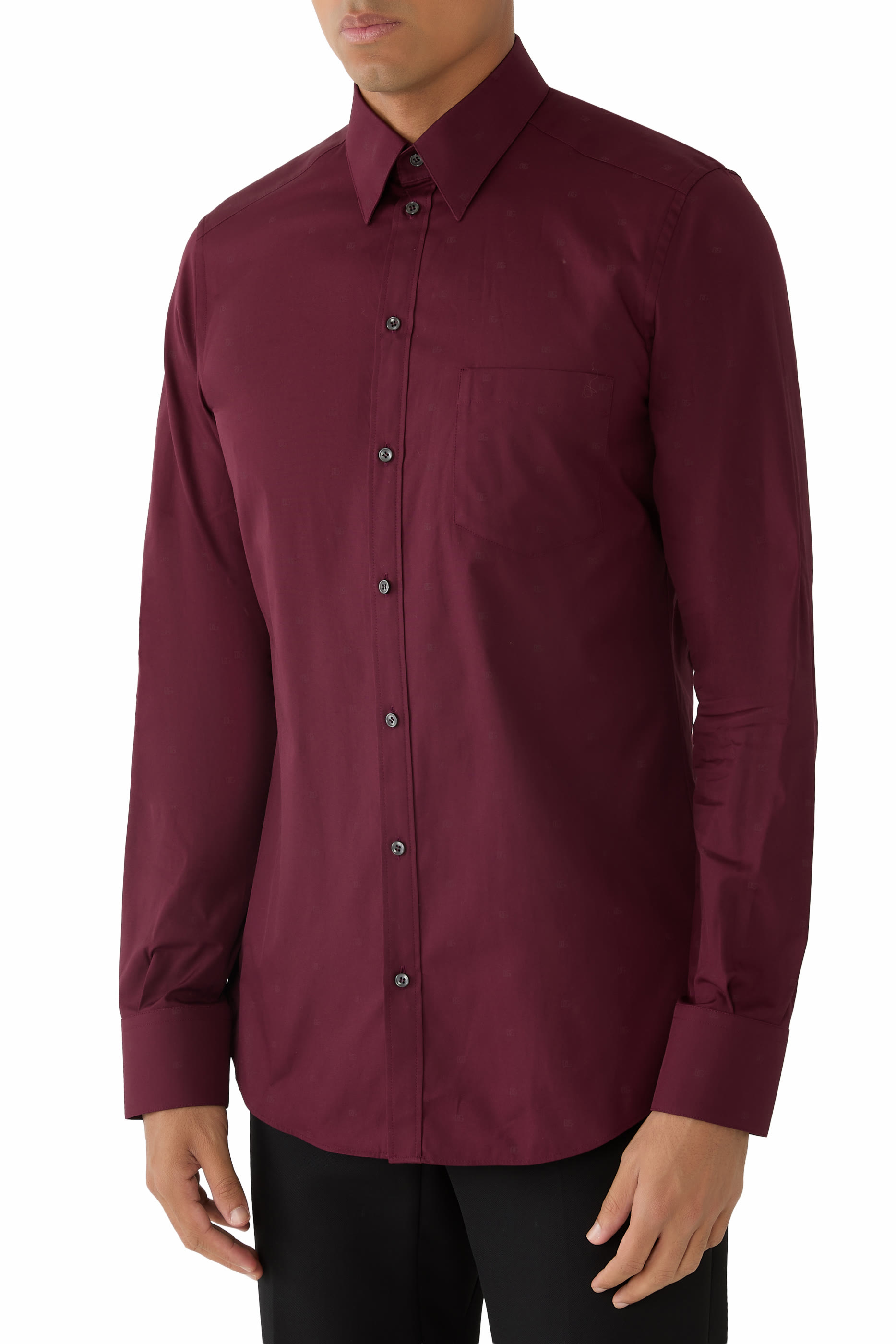 Logo-Print Poplin Martini Shirt