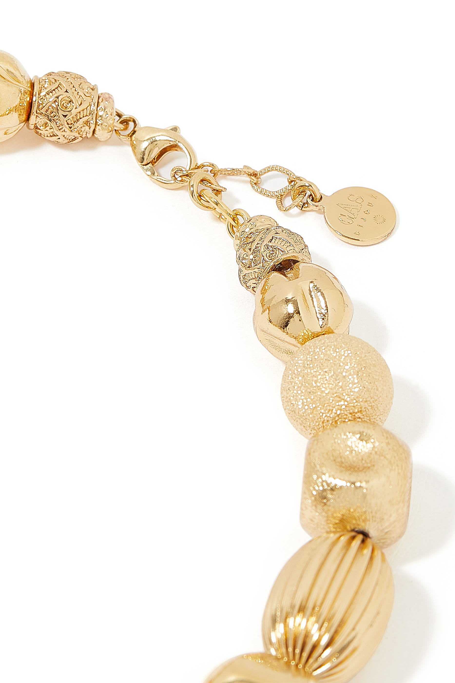 Palazzio Necklace, Gold-Plated Metal