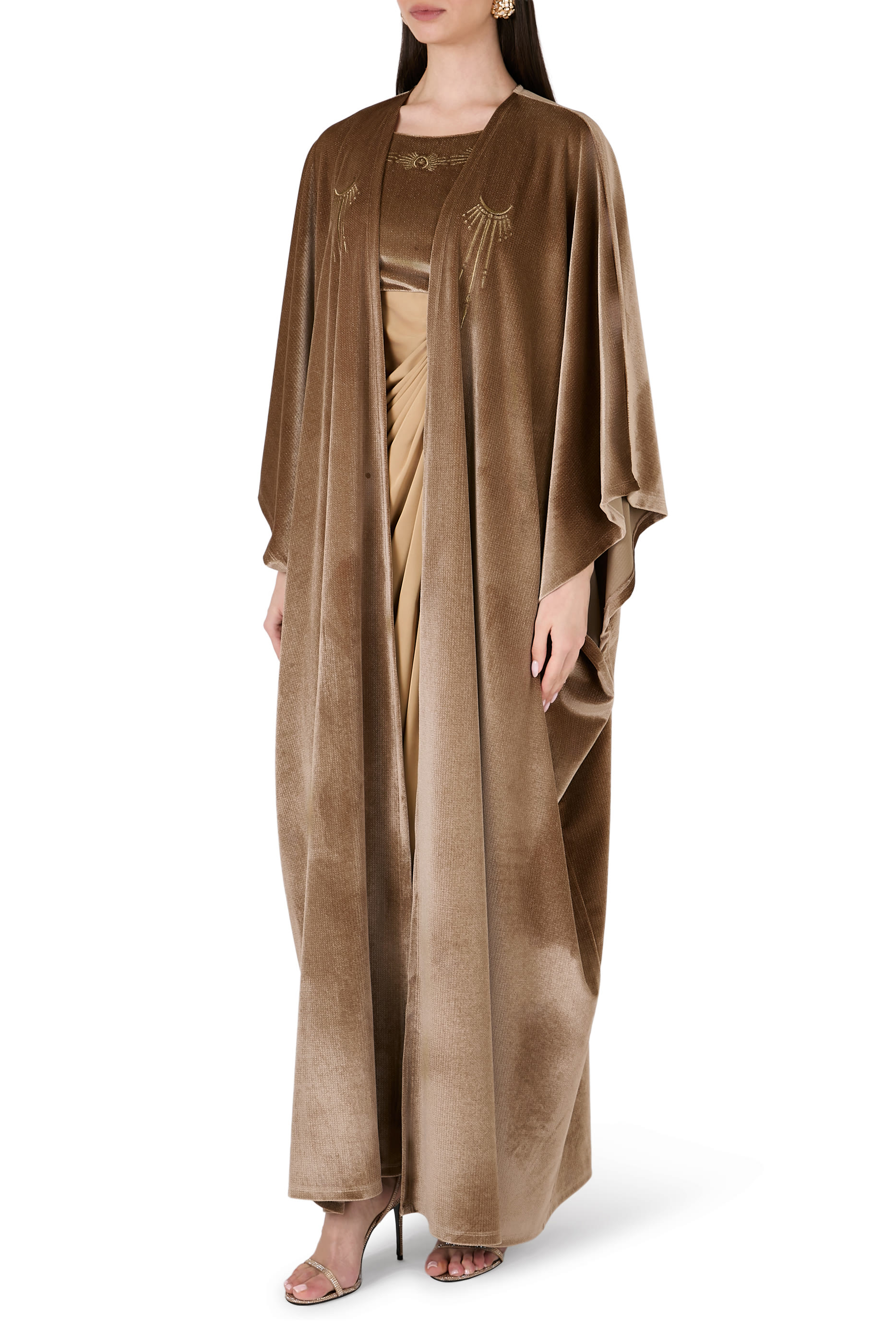  Velvet Wrapped Kaftan