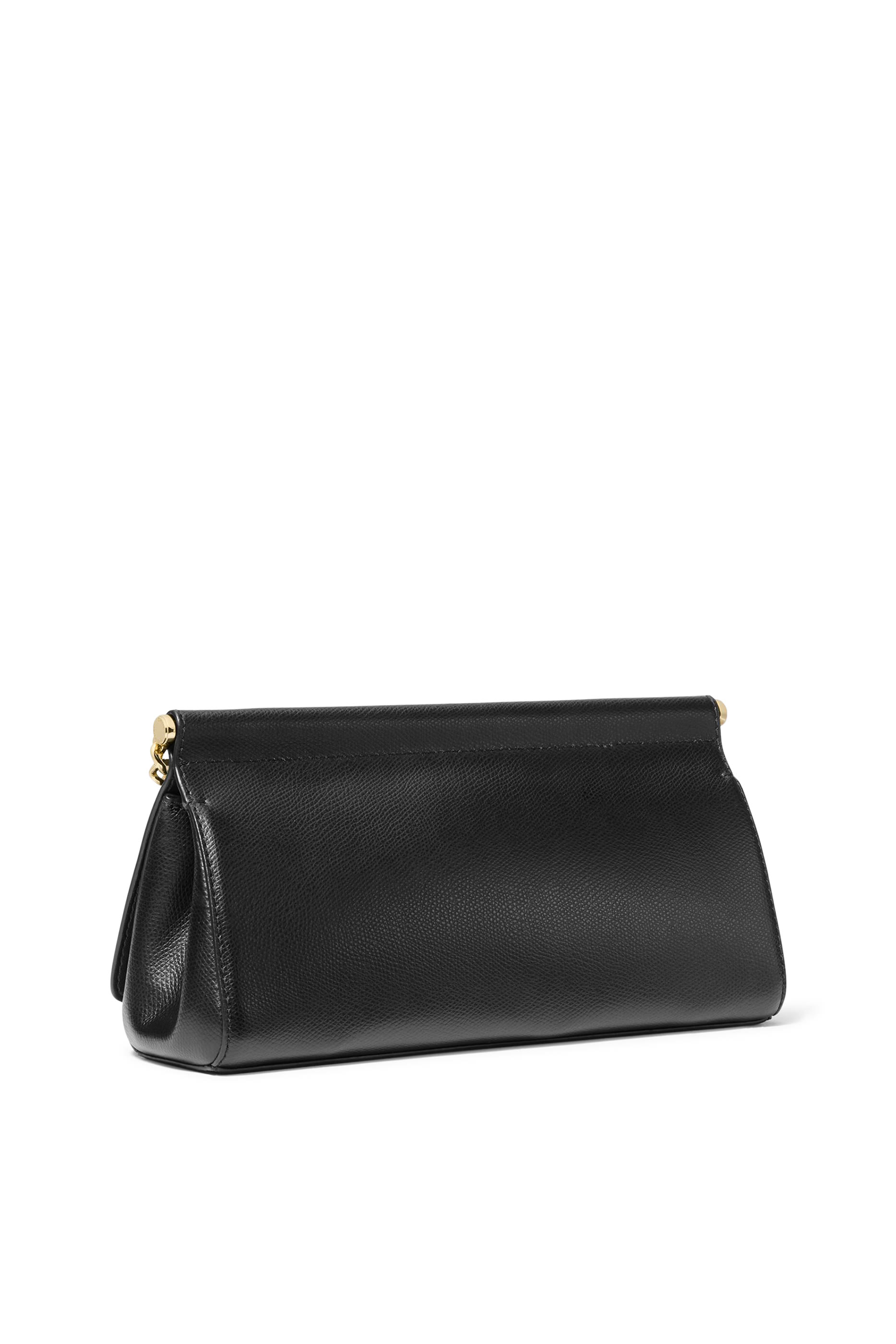 Carmine Medium Pebbled Leather Pochette