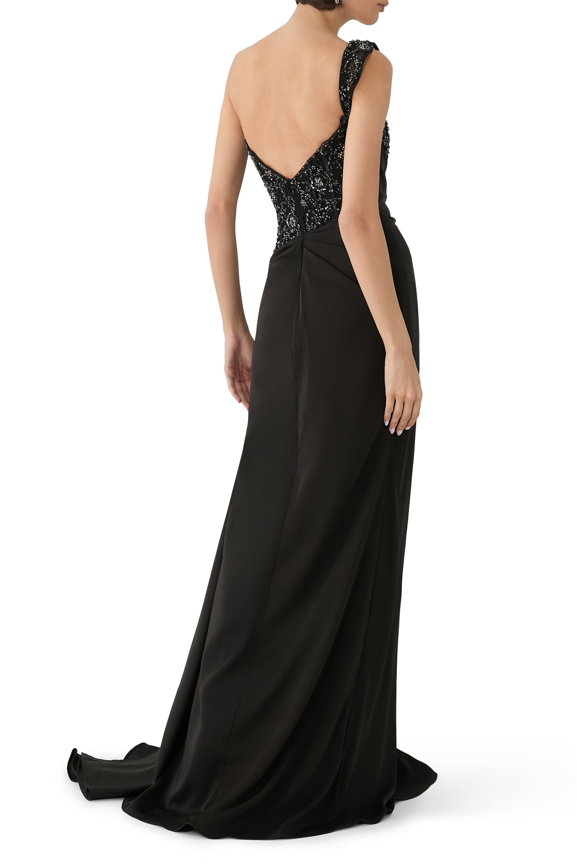 Embellished Bodice Sheath Dress