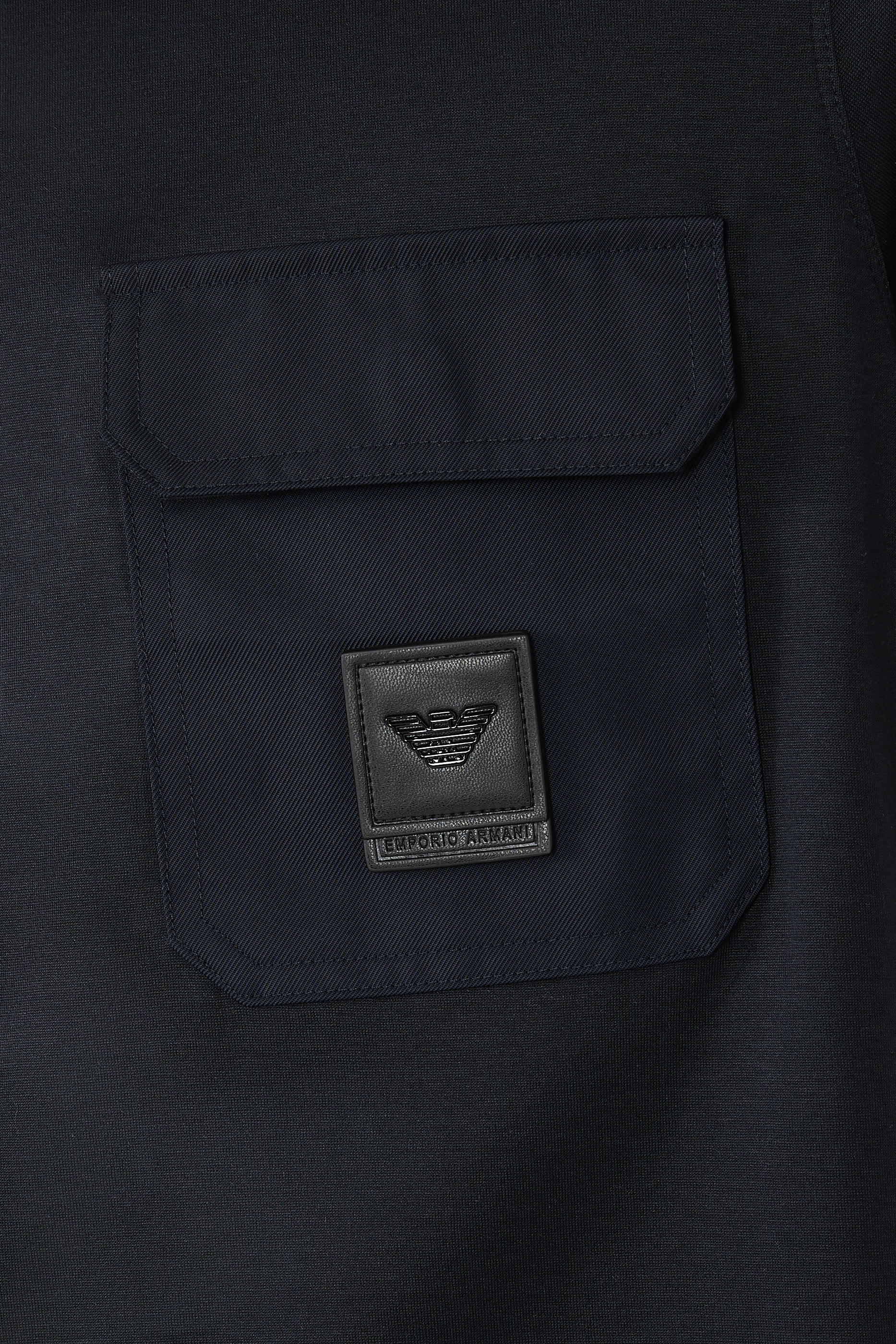 Logo Patch Pocket Regular Fit T-Shirt