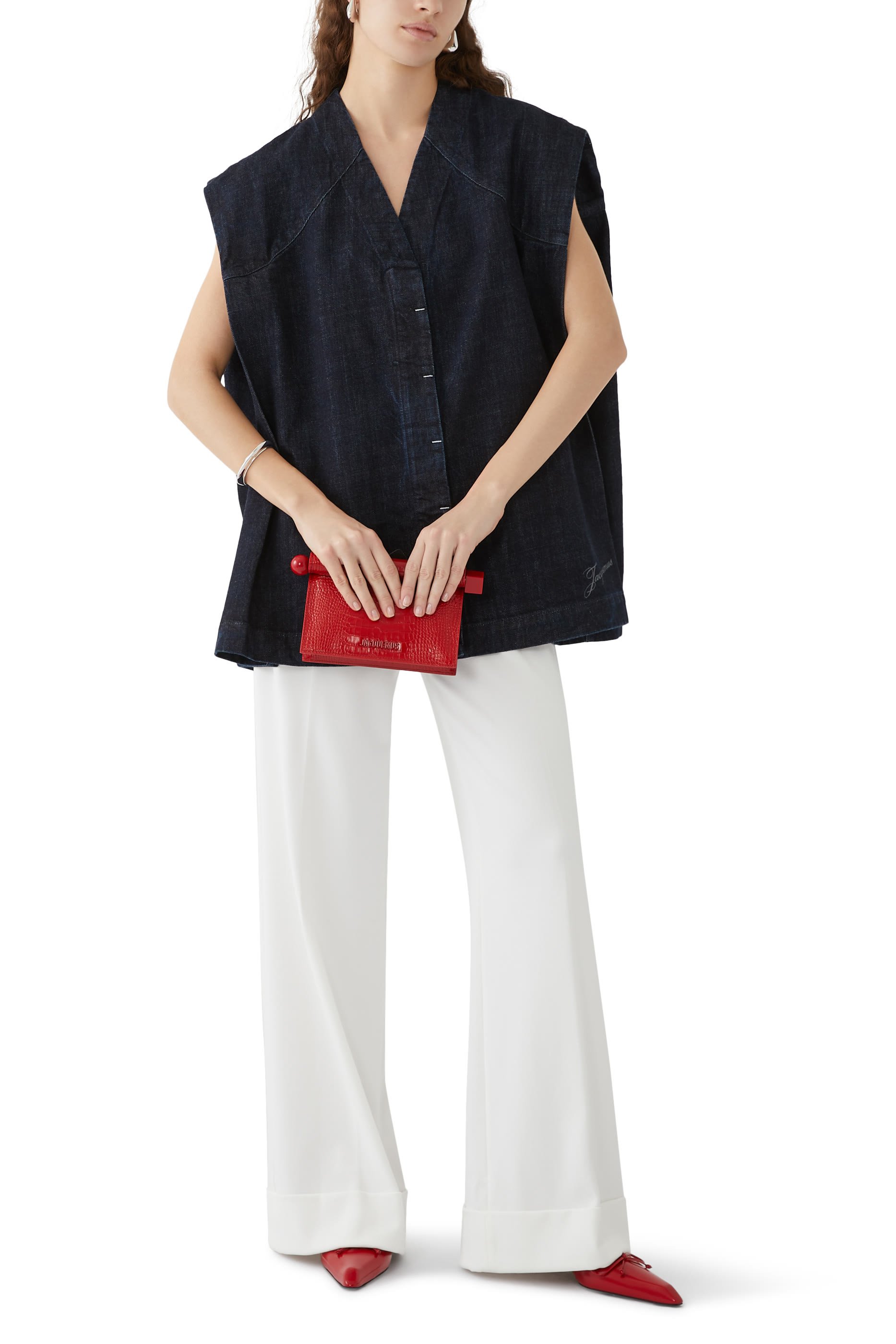 The Salon De-Nîmes Denim Top