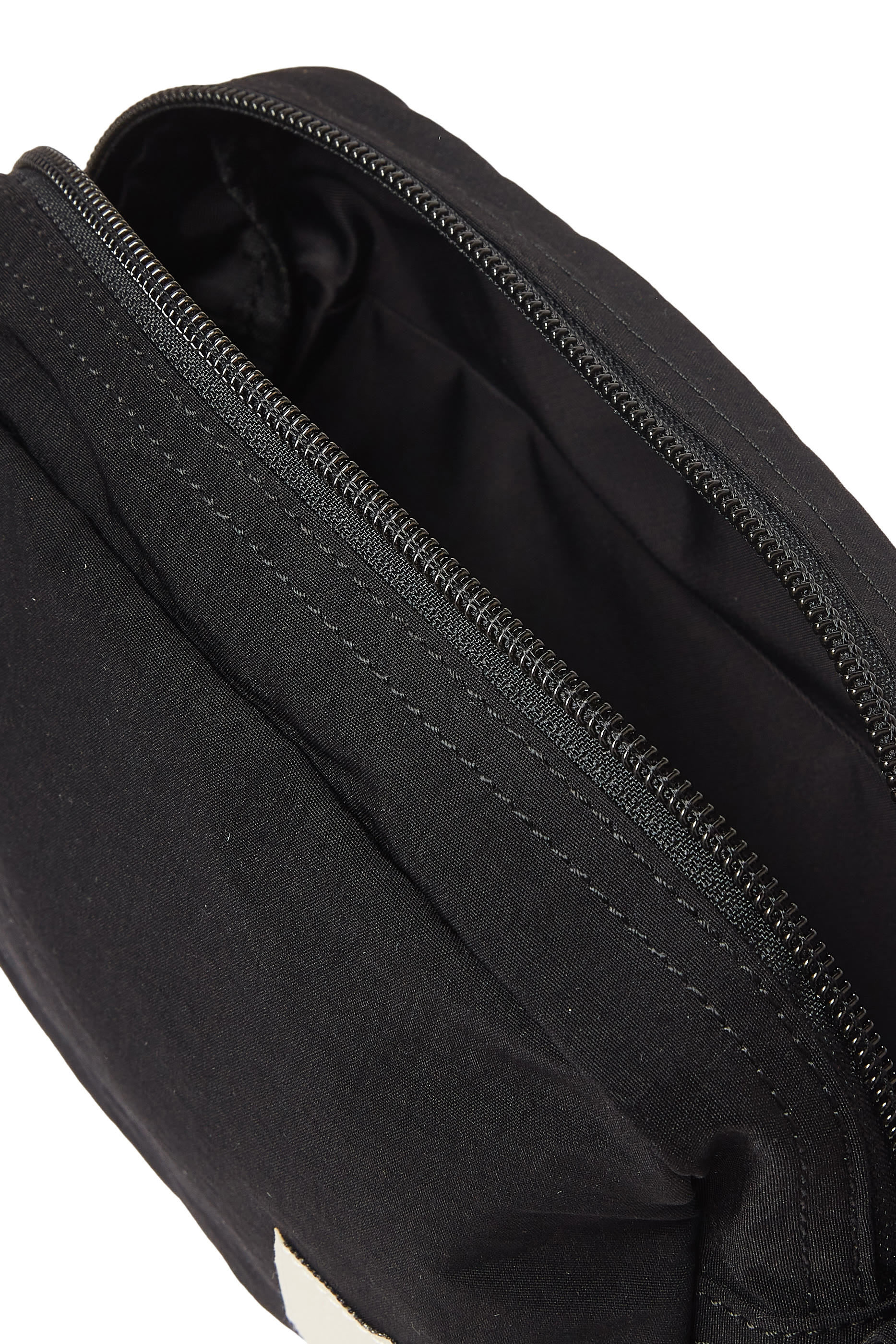 Logo Patch Nylon Crossbody Bag