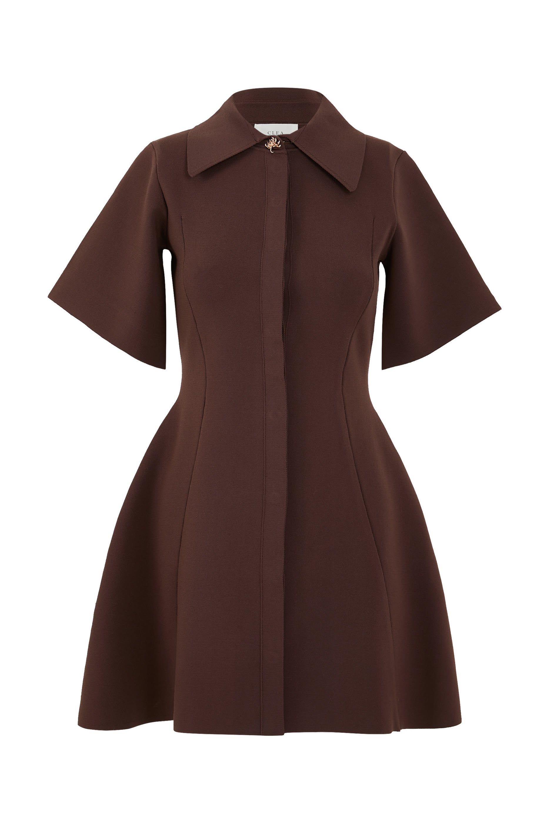 Sorrel Knit Shirt Dress