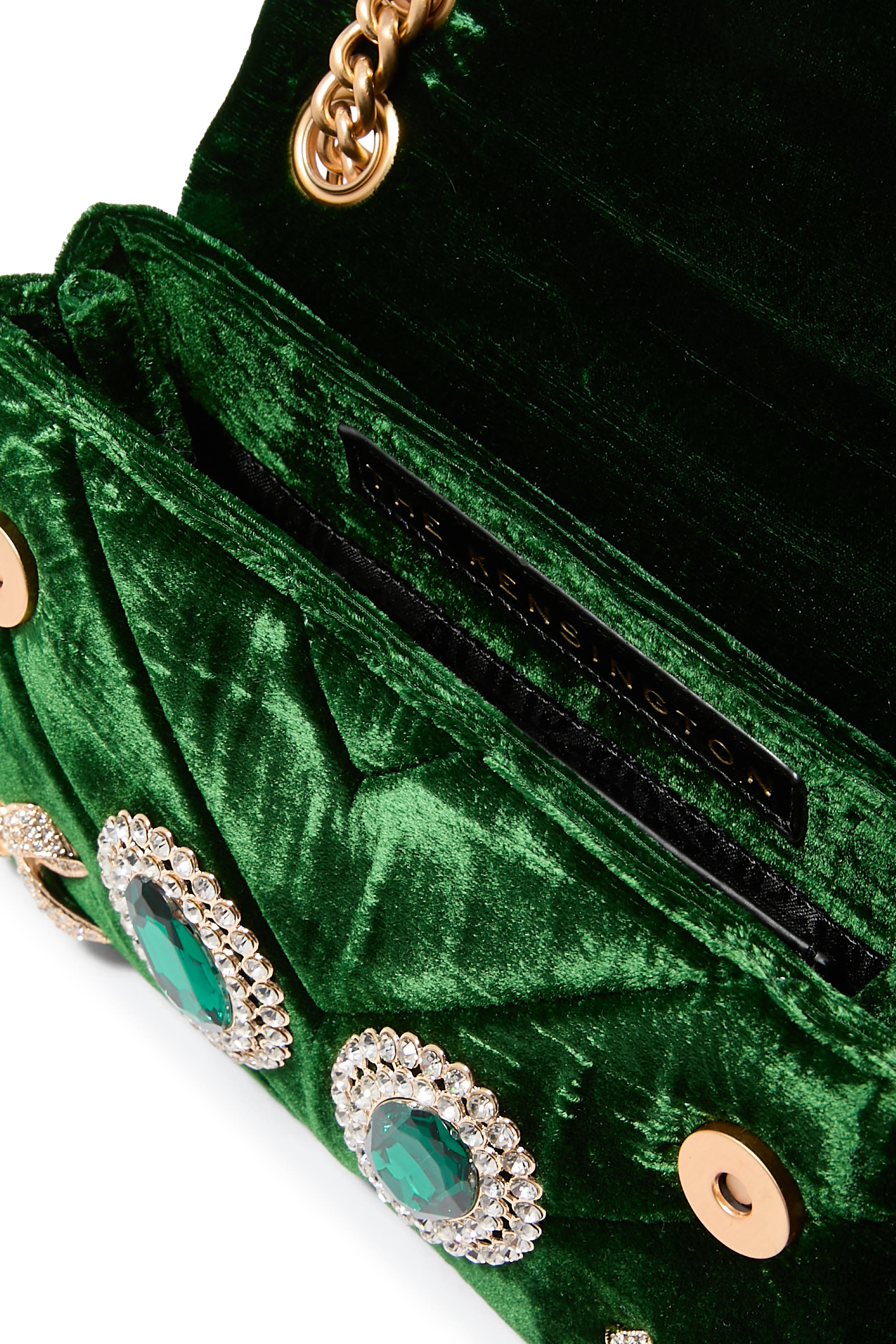 Mini Kensington Velvet Crossbody Bag