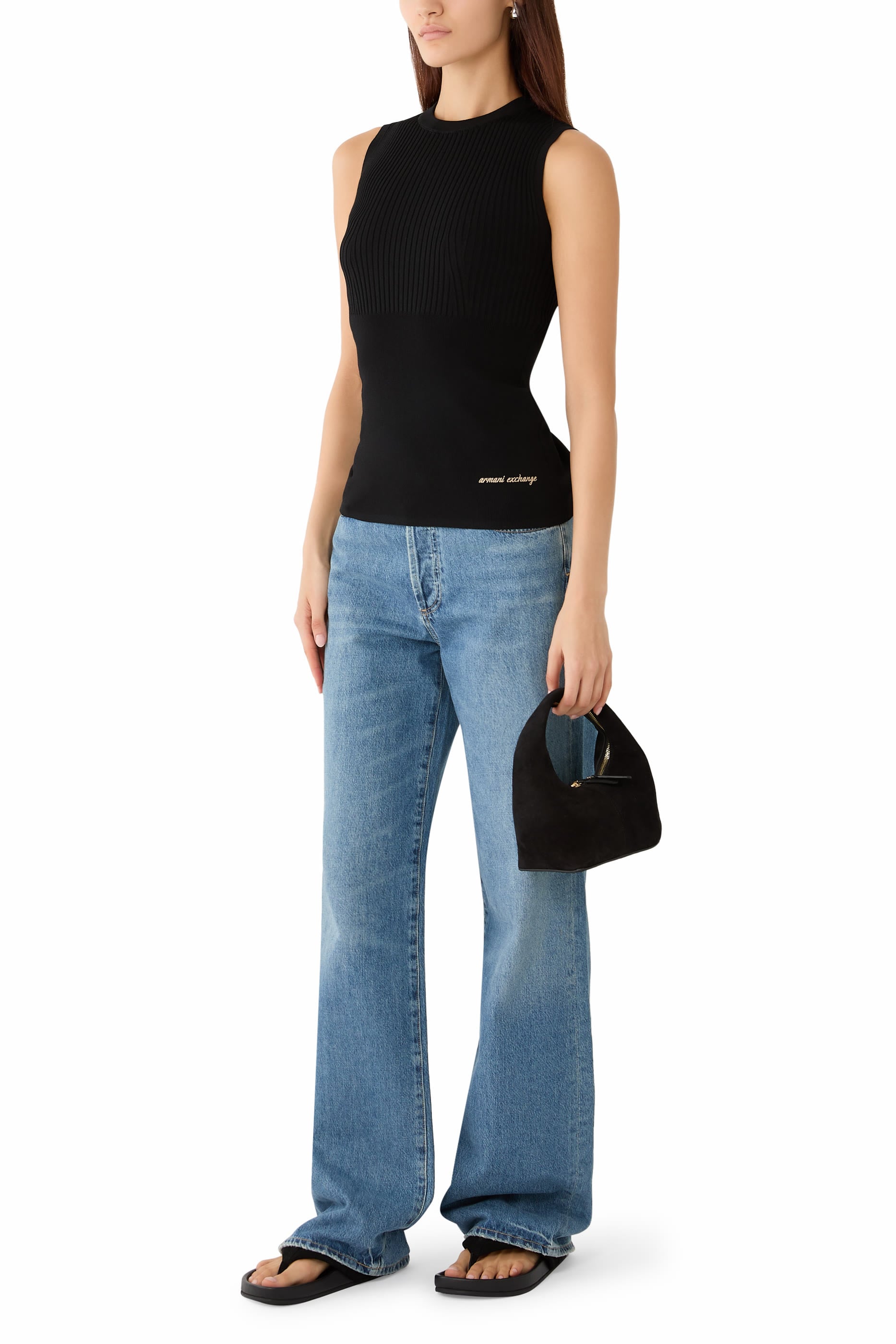Slim-Fit Knit Top