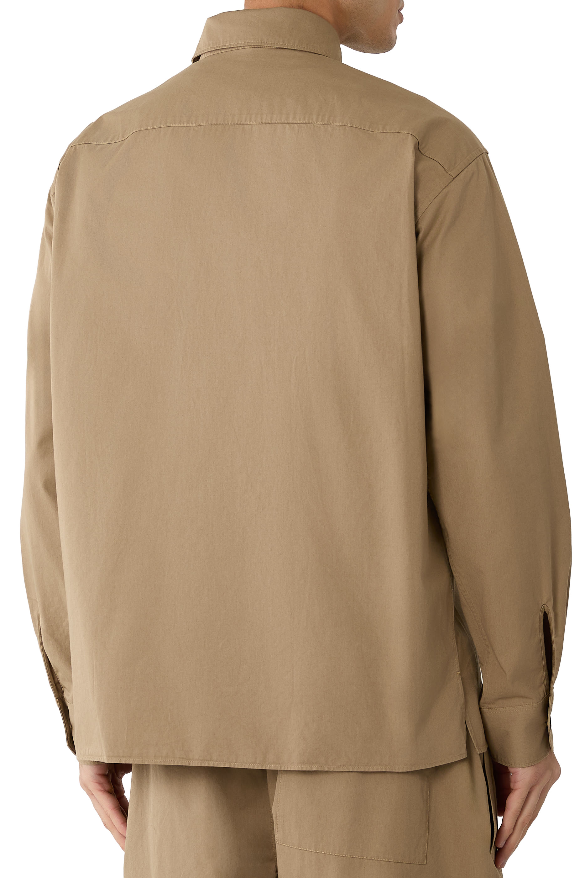 Two-Pocket Button-Up Shirt