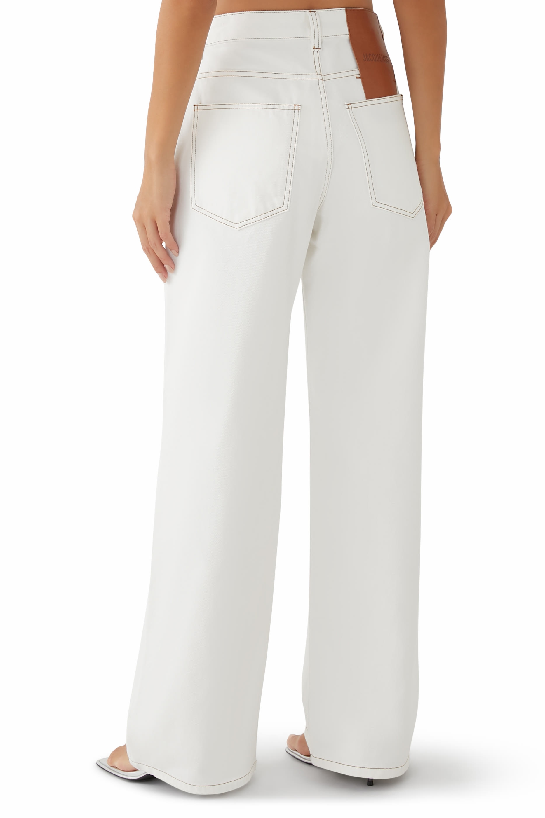 The Wide De-N&icirc;mes Denim Pants