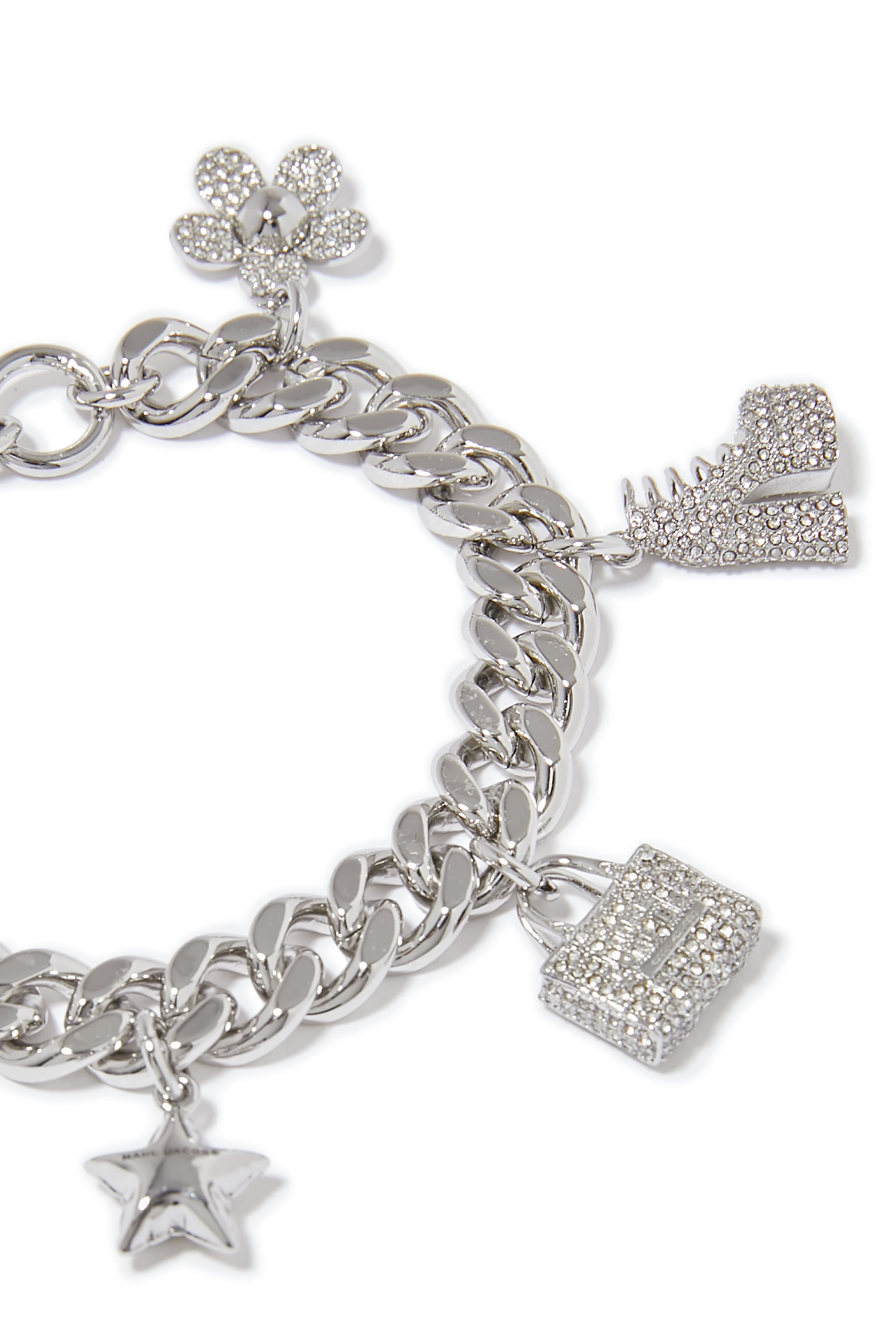 The Pave Mini Icon Charm Bracelet