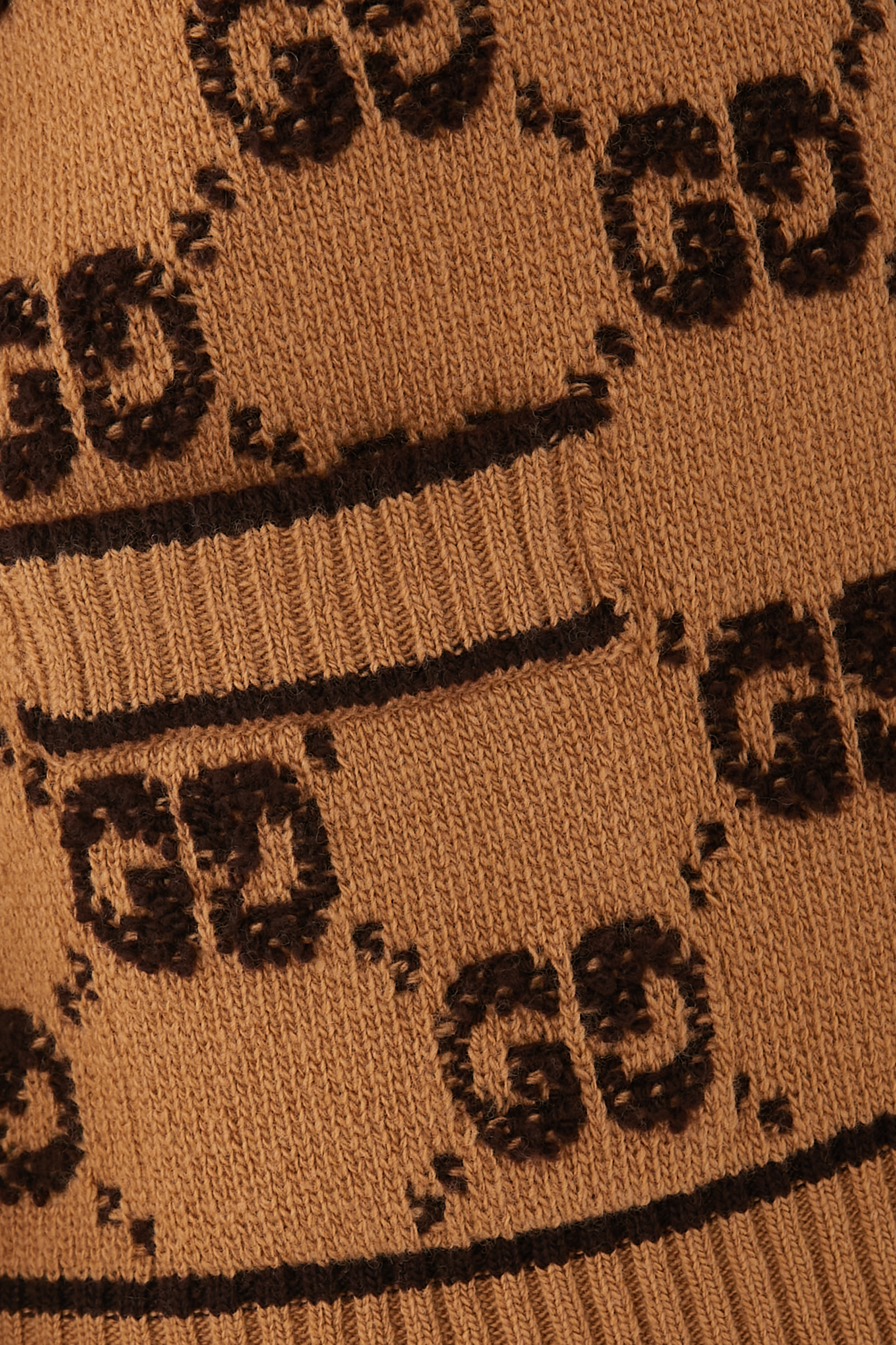 GG Wool Boucl&eacute; Jacquard Cardigan