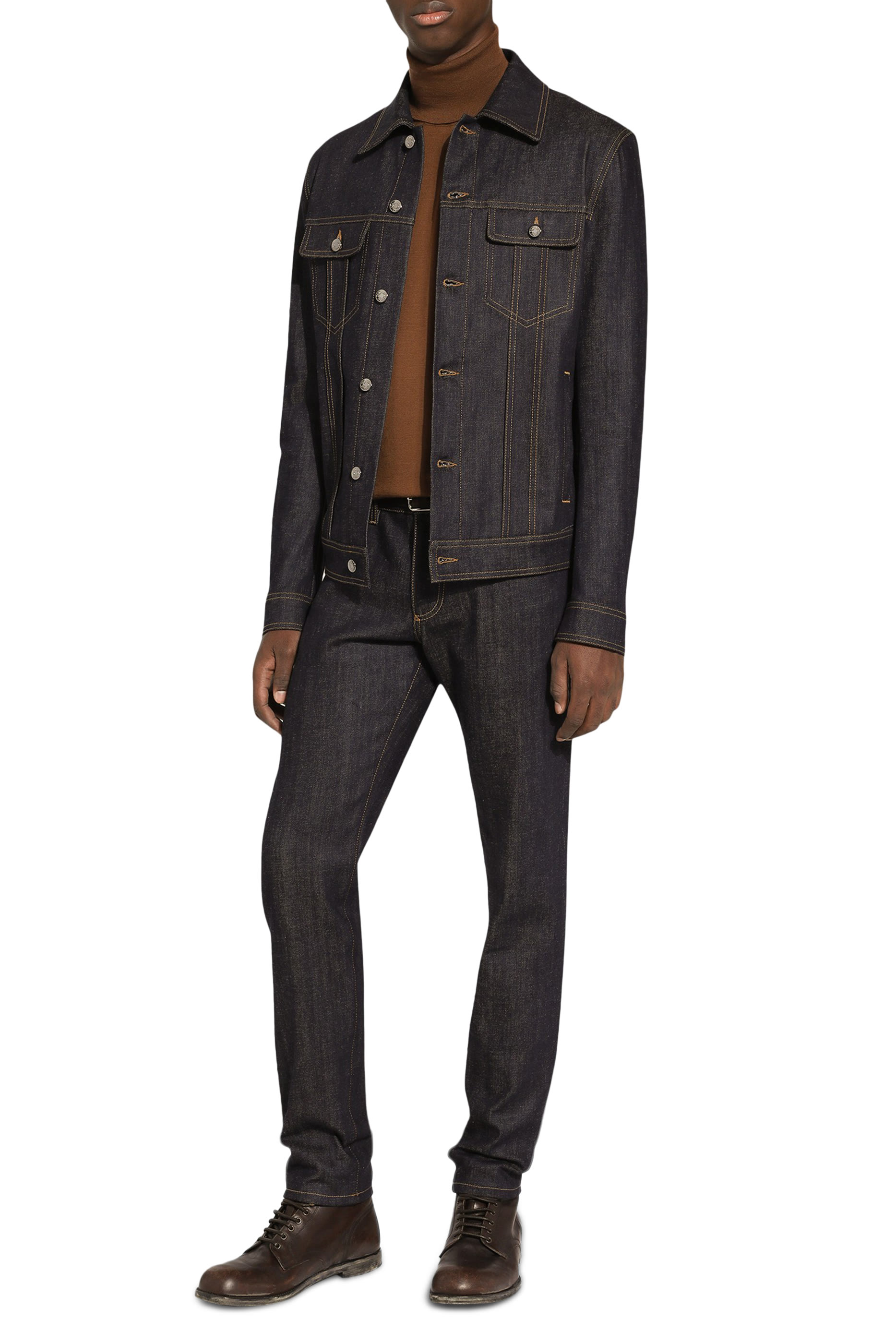 Slim-Fit Stretch Denim Jeans