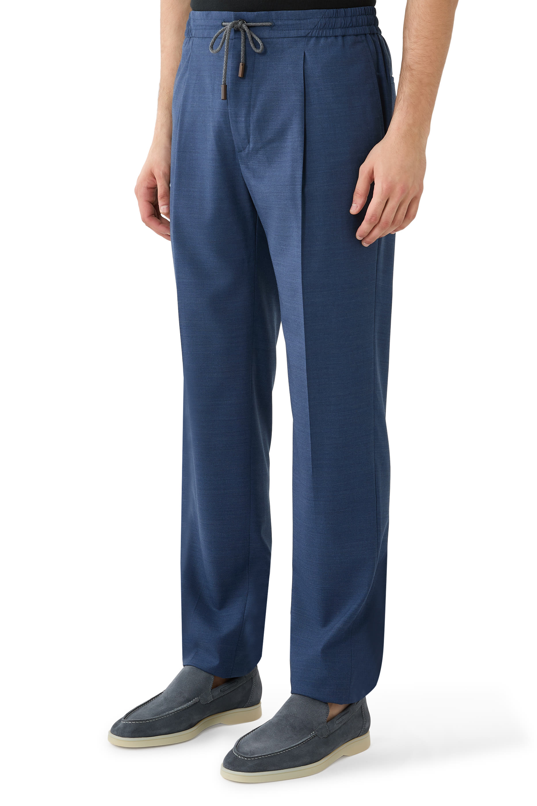 Drawstring Tapered Pants