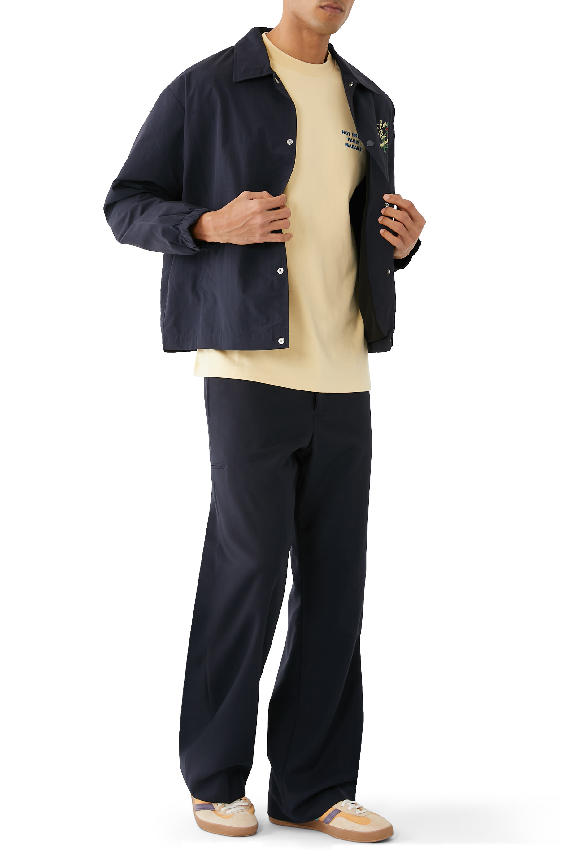 Le Slogan Cotton T-Shirt