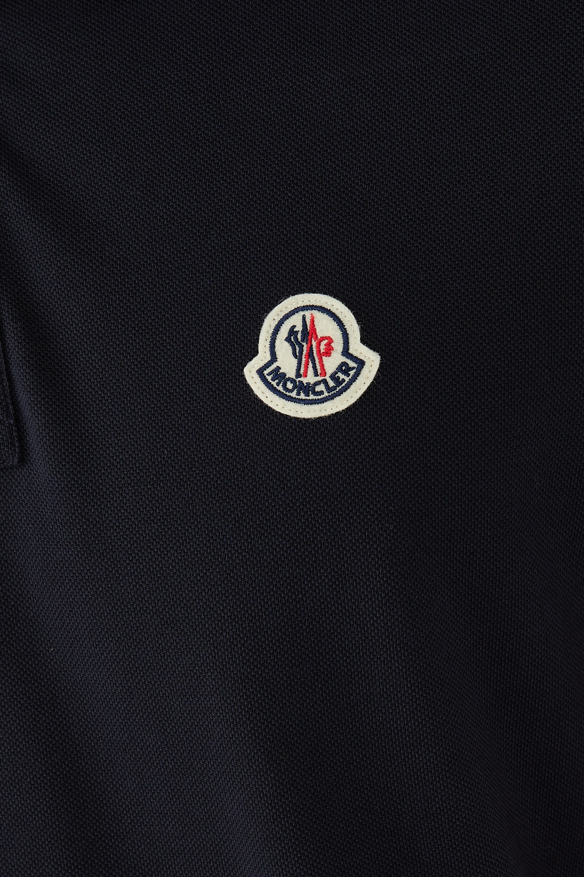 Logo Patch Polo Shirt