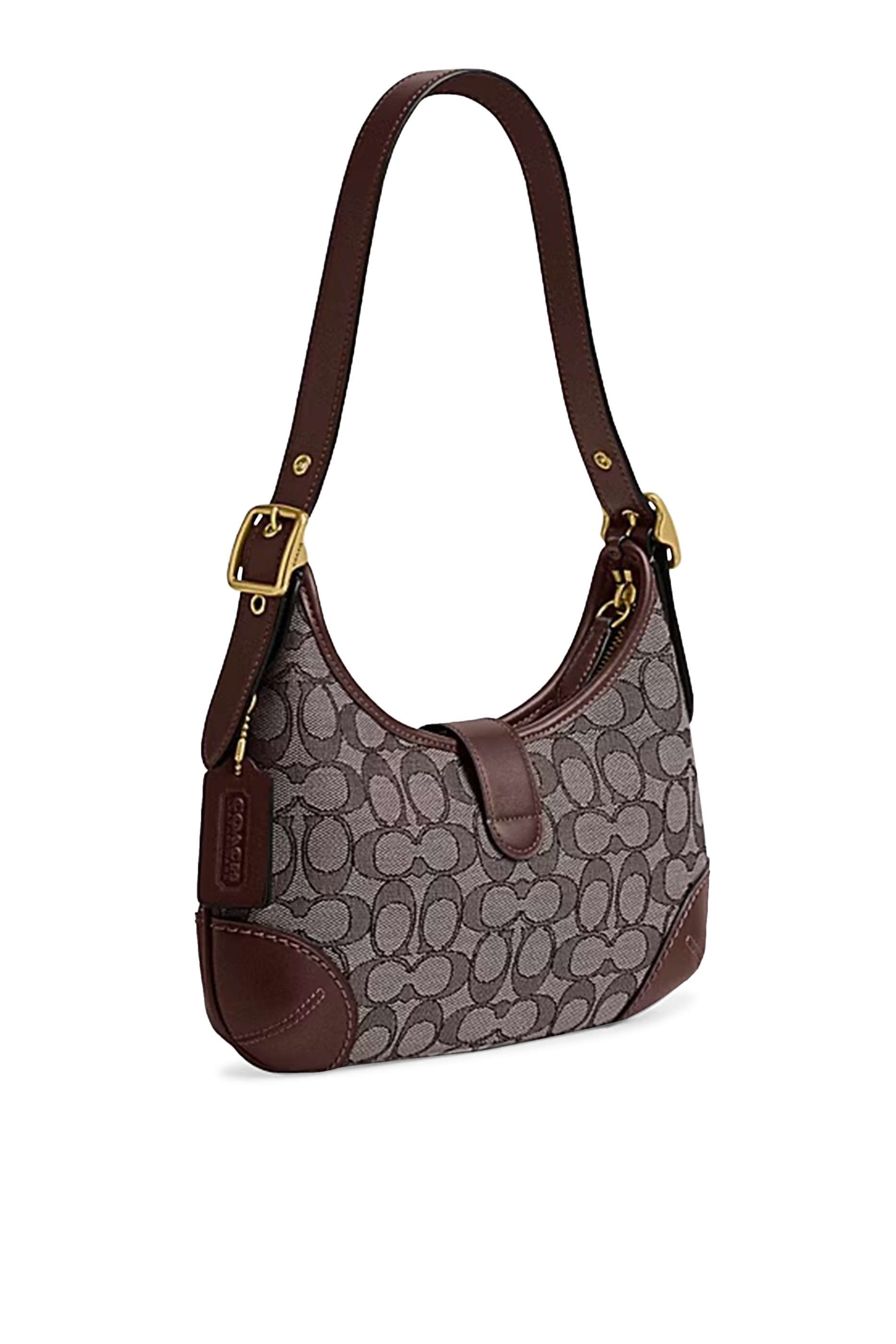  Hamptons Hobo Bag In Signature Jacquard