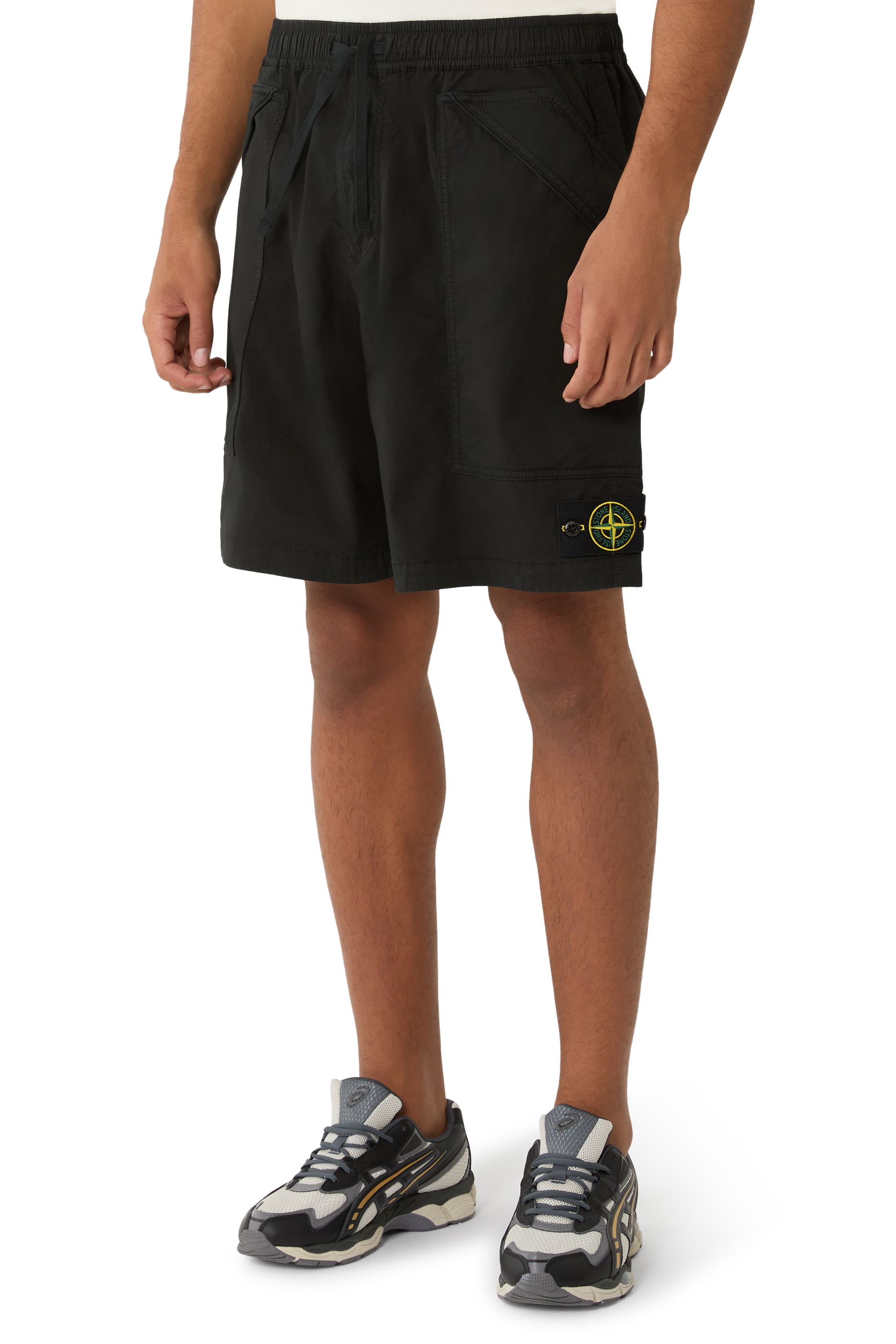 Compass-Badge Shorts