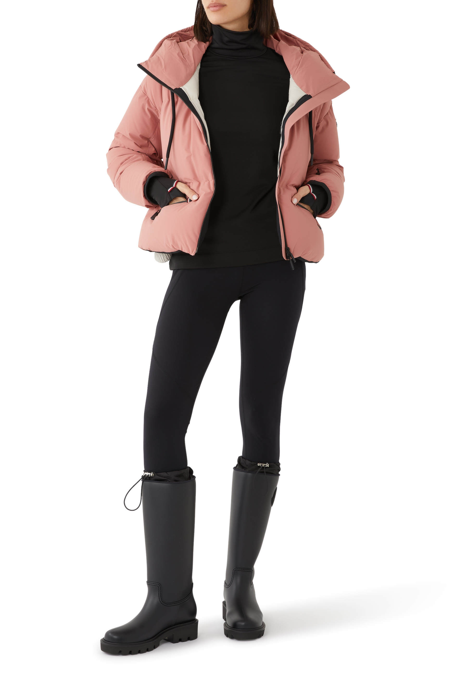 Jersey Turtleneck Top