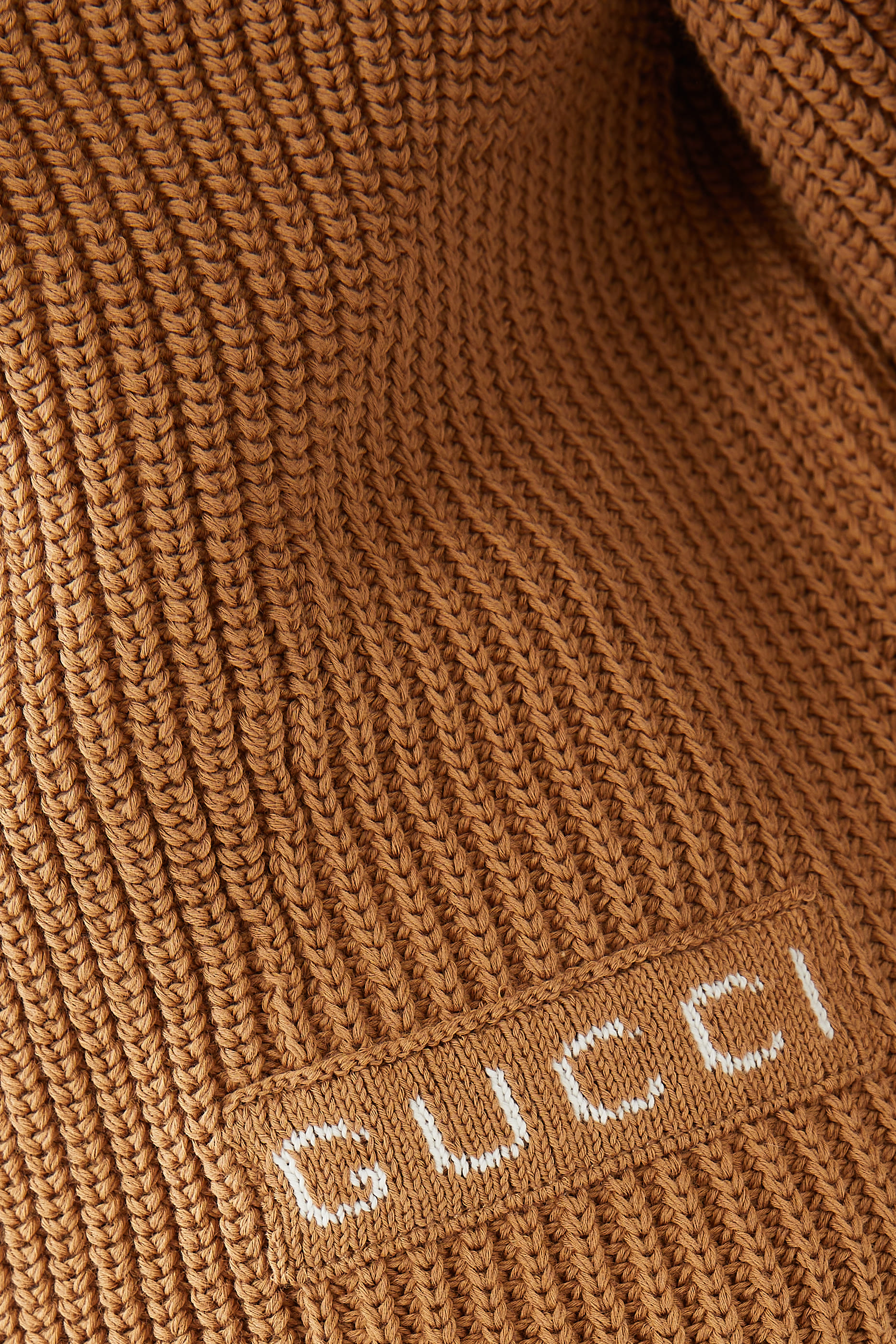 Chunky Rib-Knit Cotton Cardigan