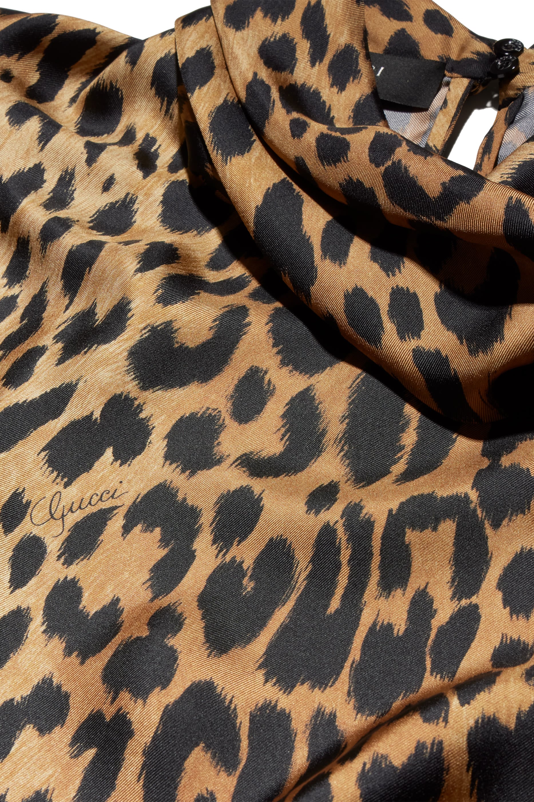 Allover Leopard Print Dress