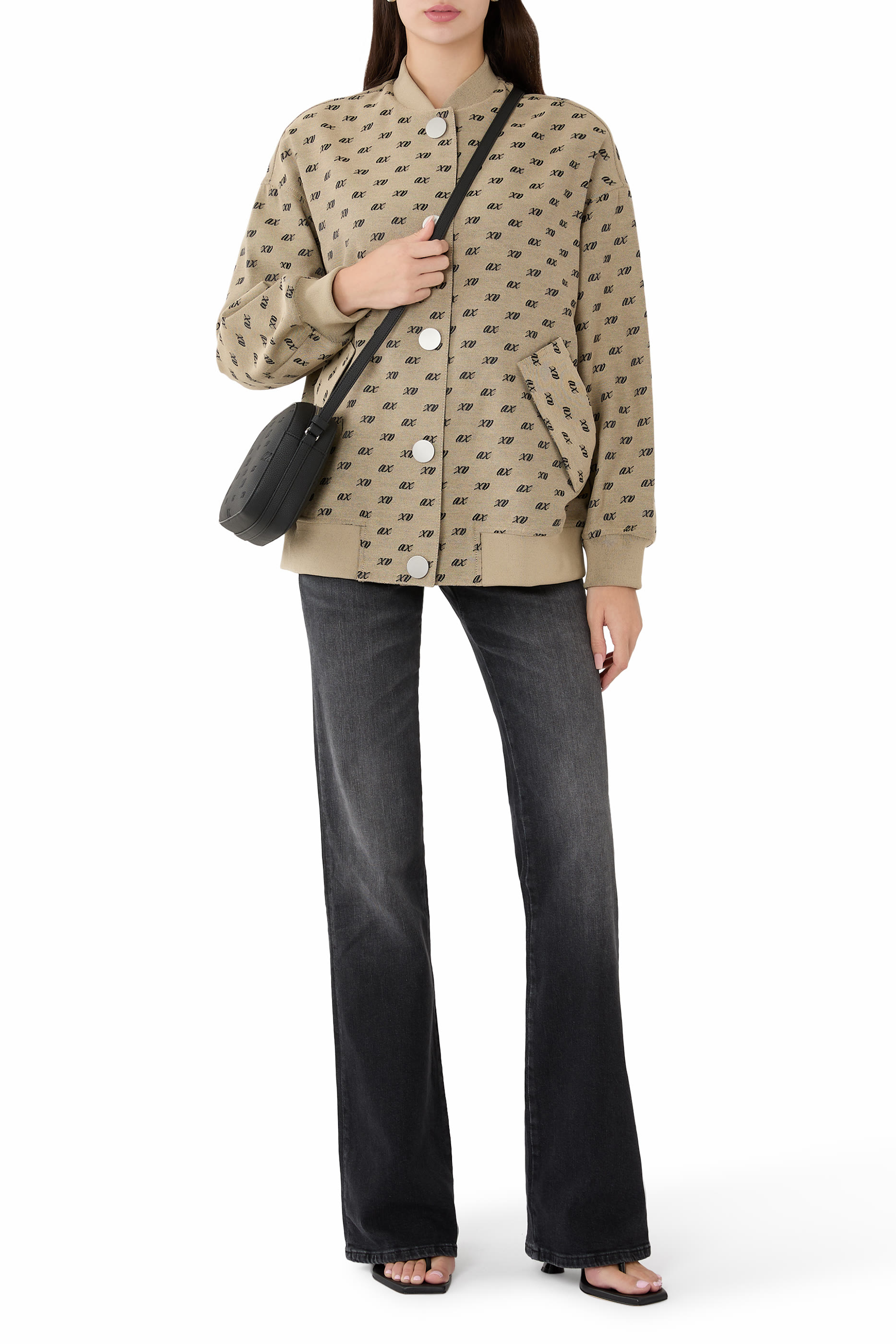 Flared Ultra Stretch 5-Pocket Pants