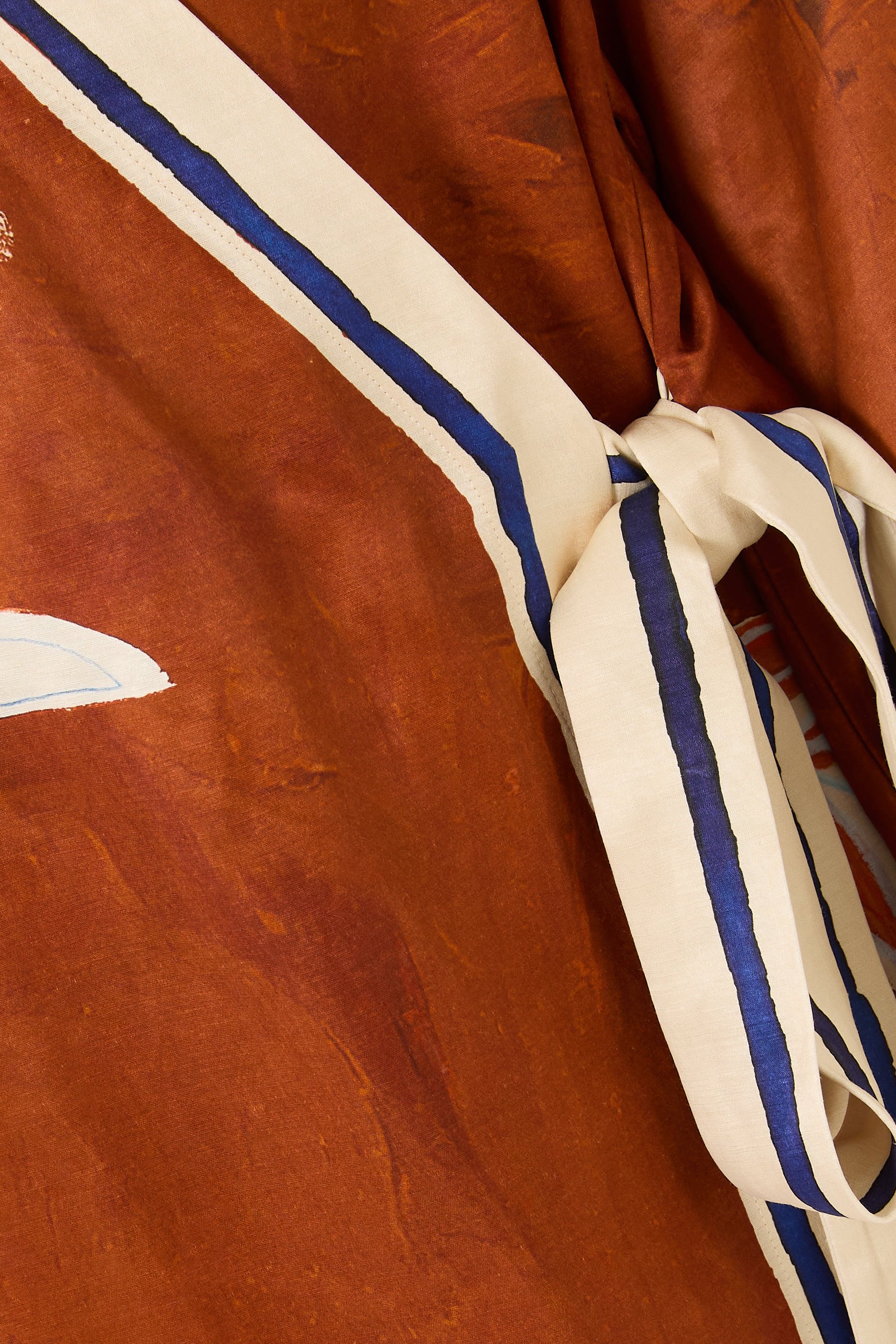  Soleil D'Amour Wrap Mini Dress