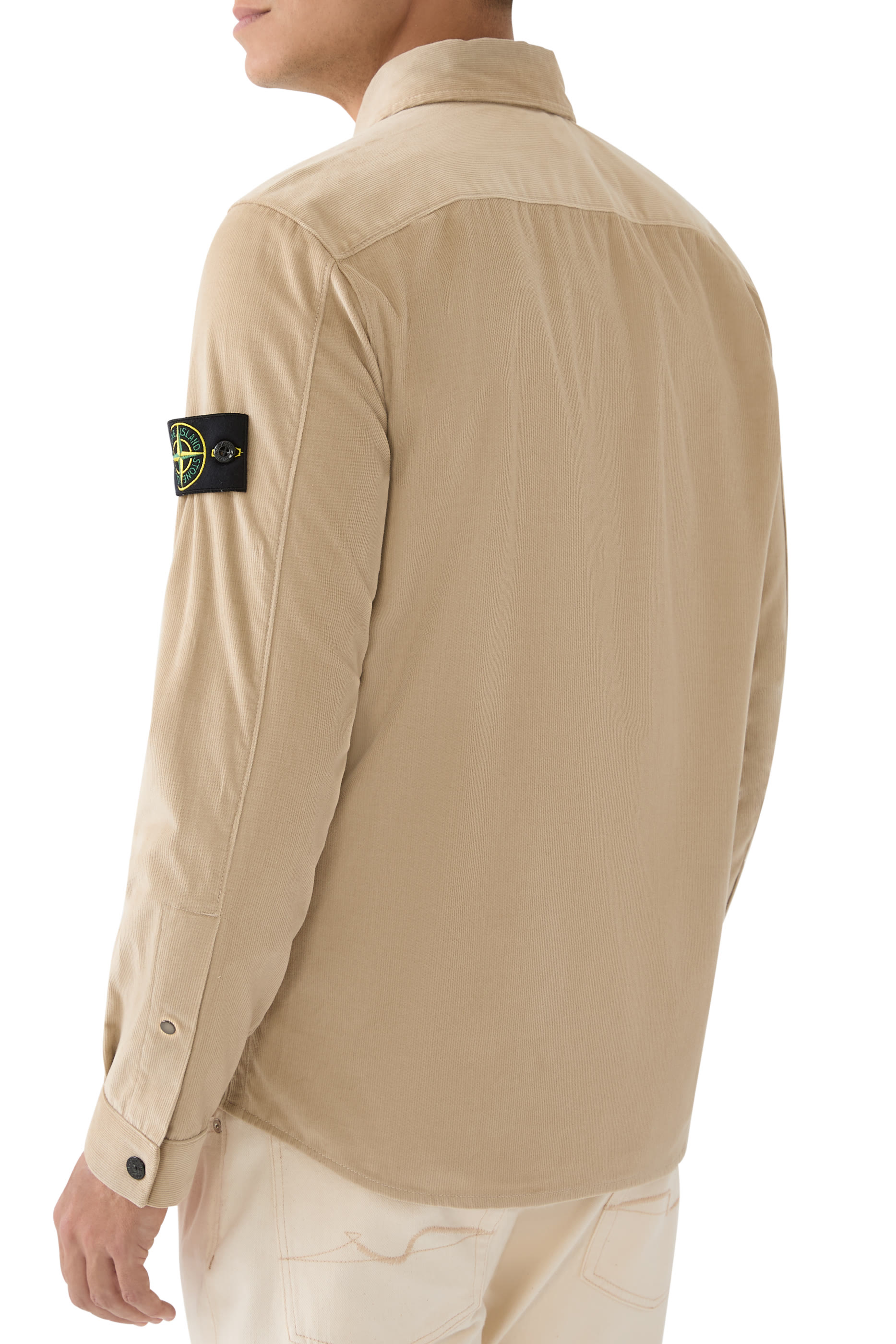 Micro-Corduroy Overshirt