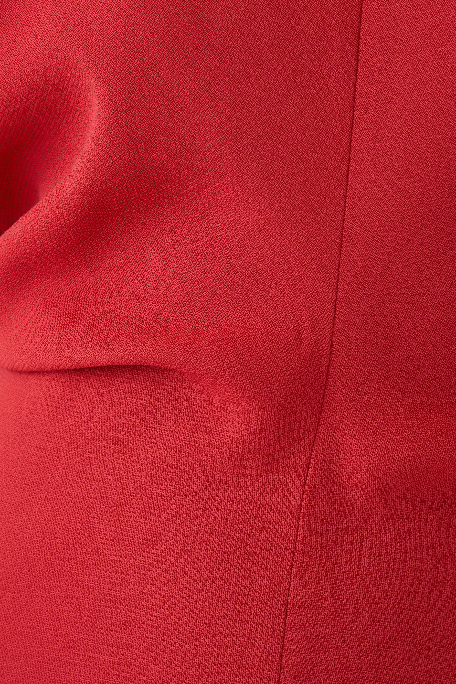 Slouch Waist Wool Dress