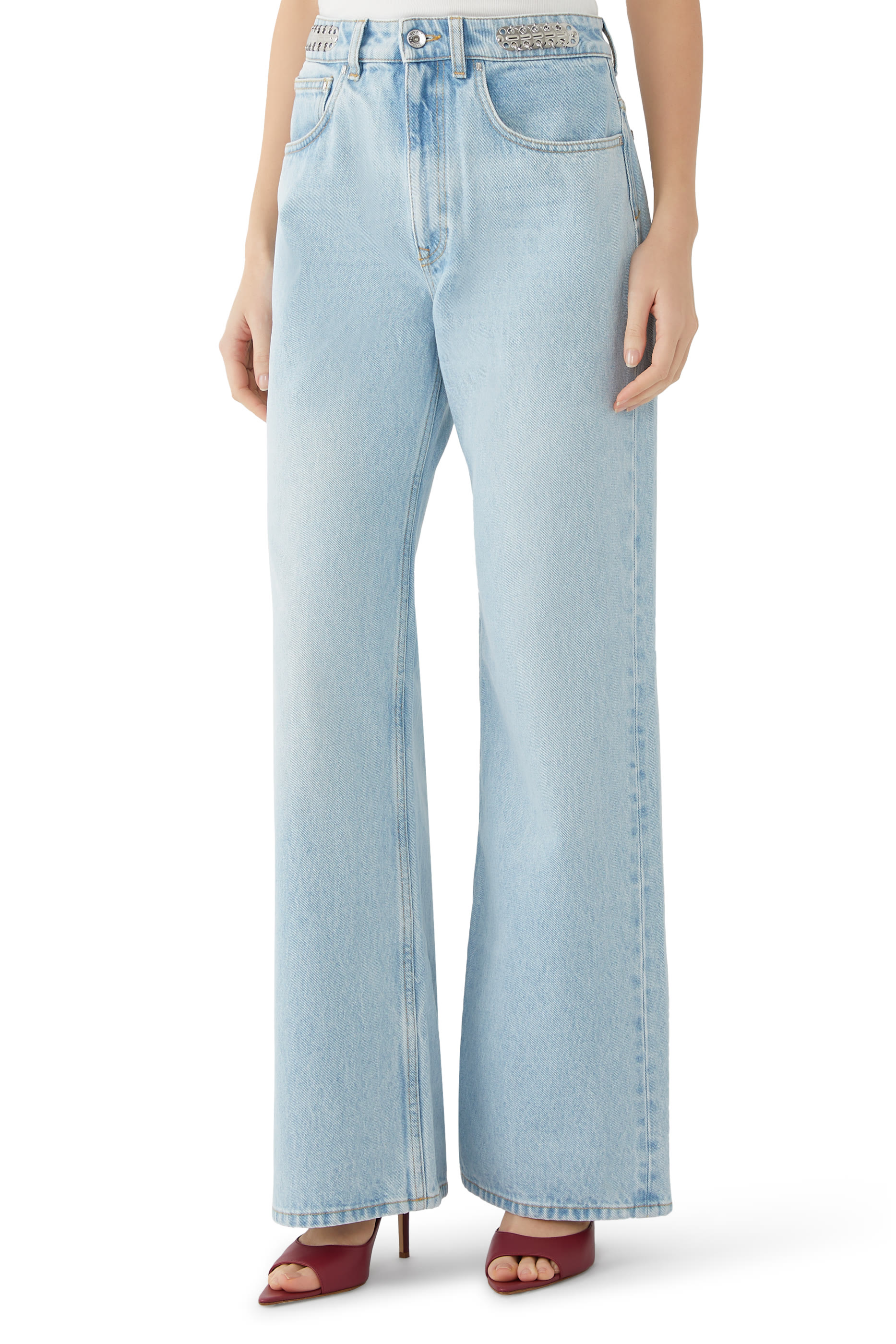 Baggy Denim Trousers