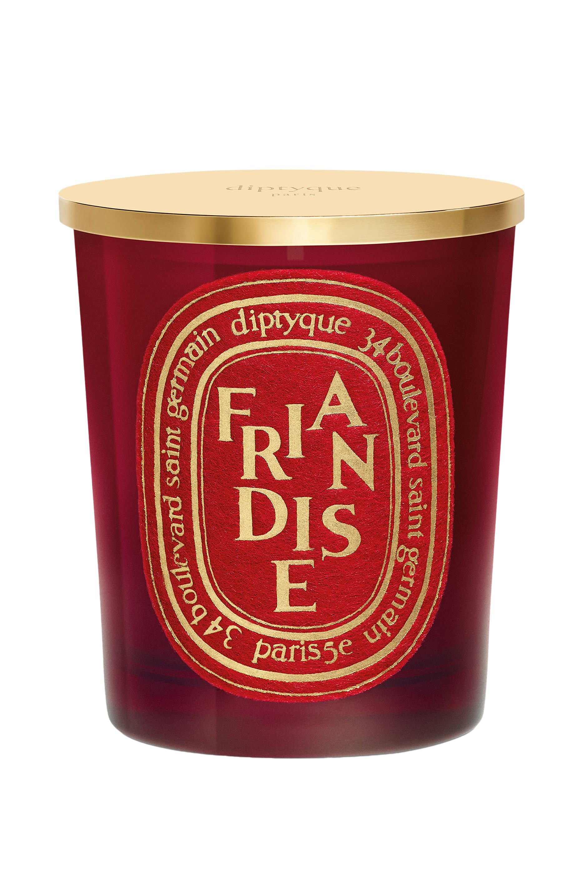Diptyque Friandise Scented Candle with Felt Lid - Limited Edition
