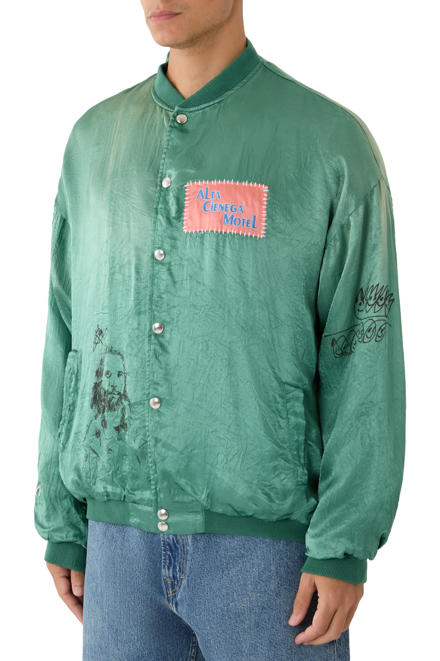  Jim's Room Satin Jacket
