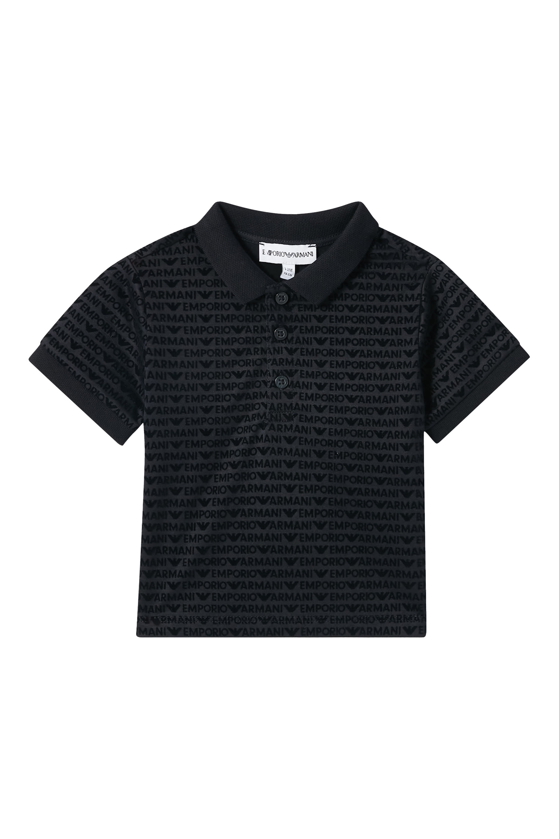 Kids All-Over EA Text Logo Polo