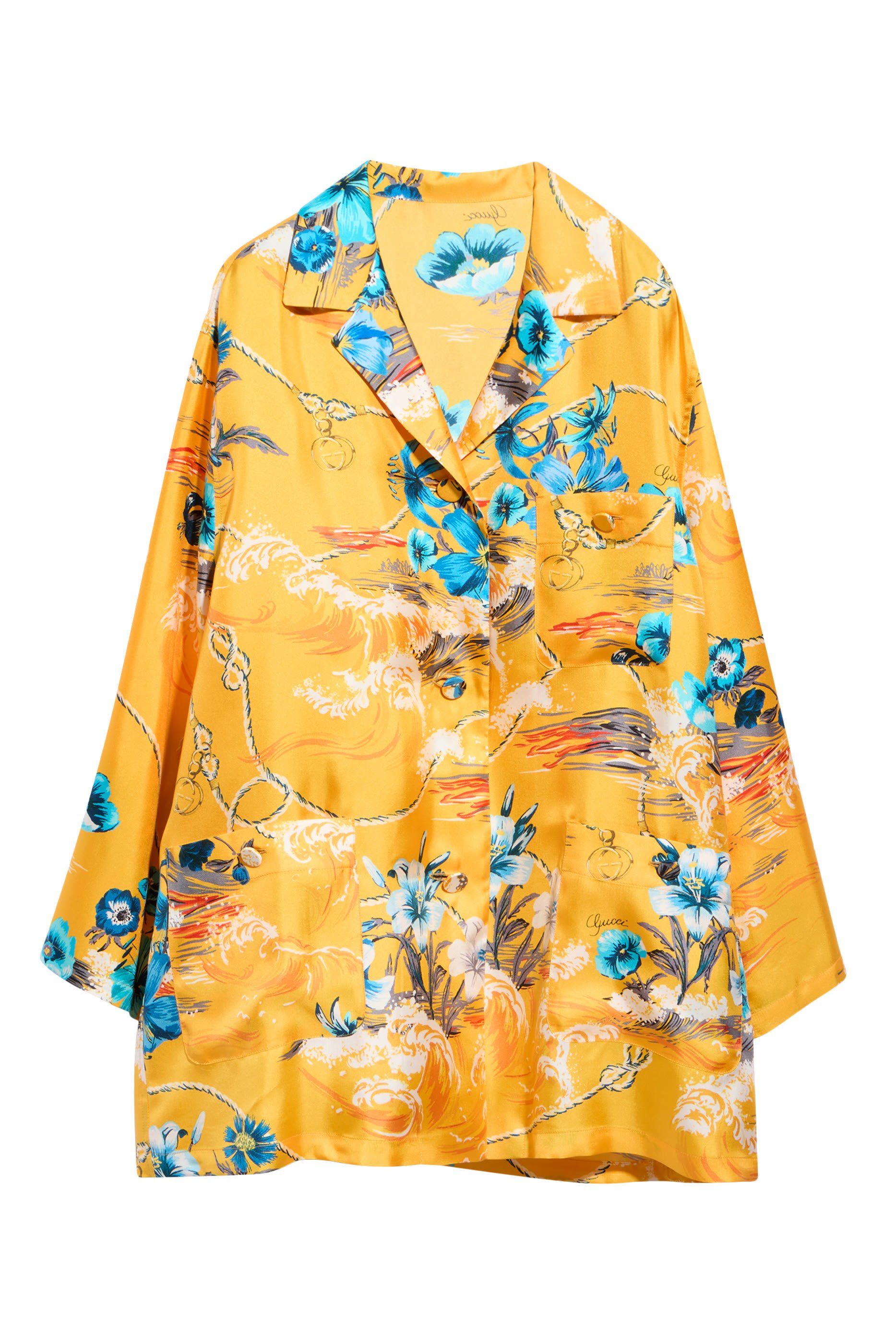 All-Over Floral Print Shirt