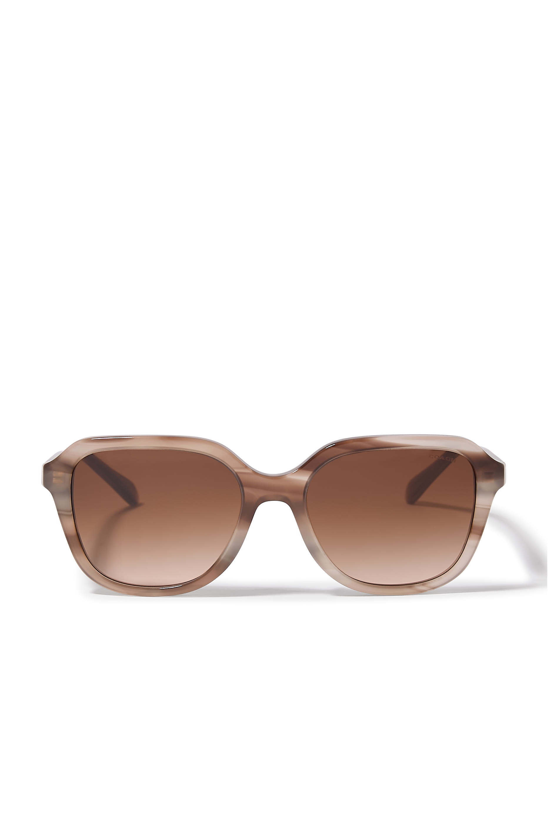 Square Frame NY Thin Temple Sunglasses