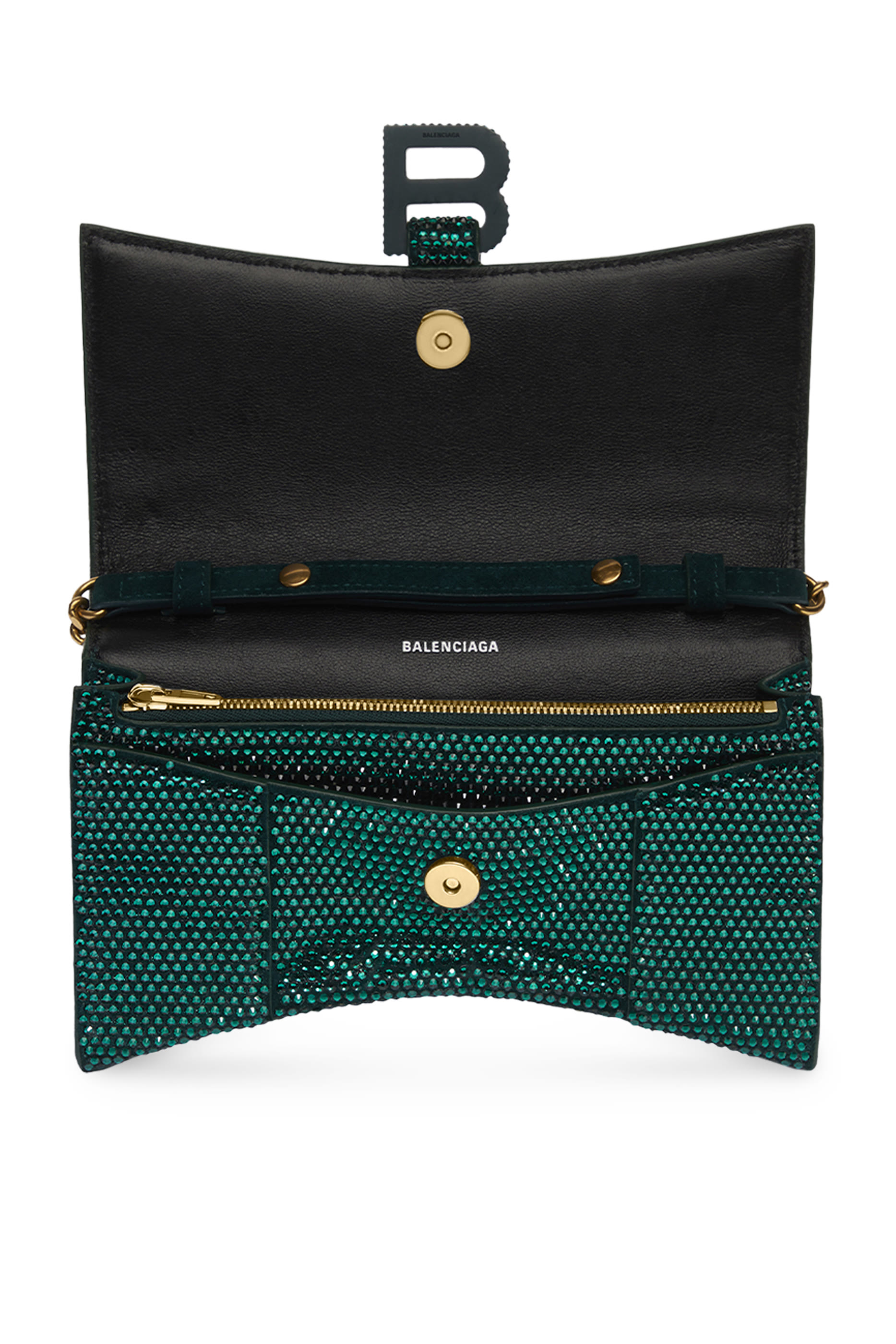 Middle East Exclusive Hourglass Wallet with Chain