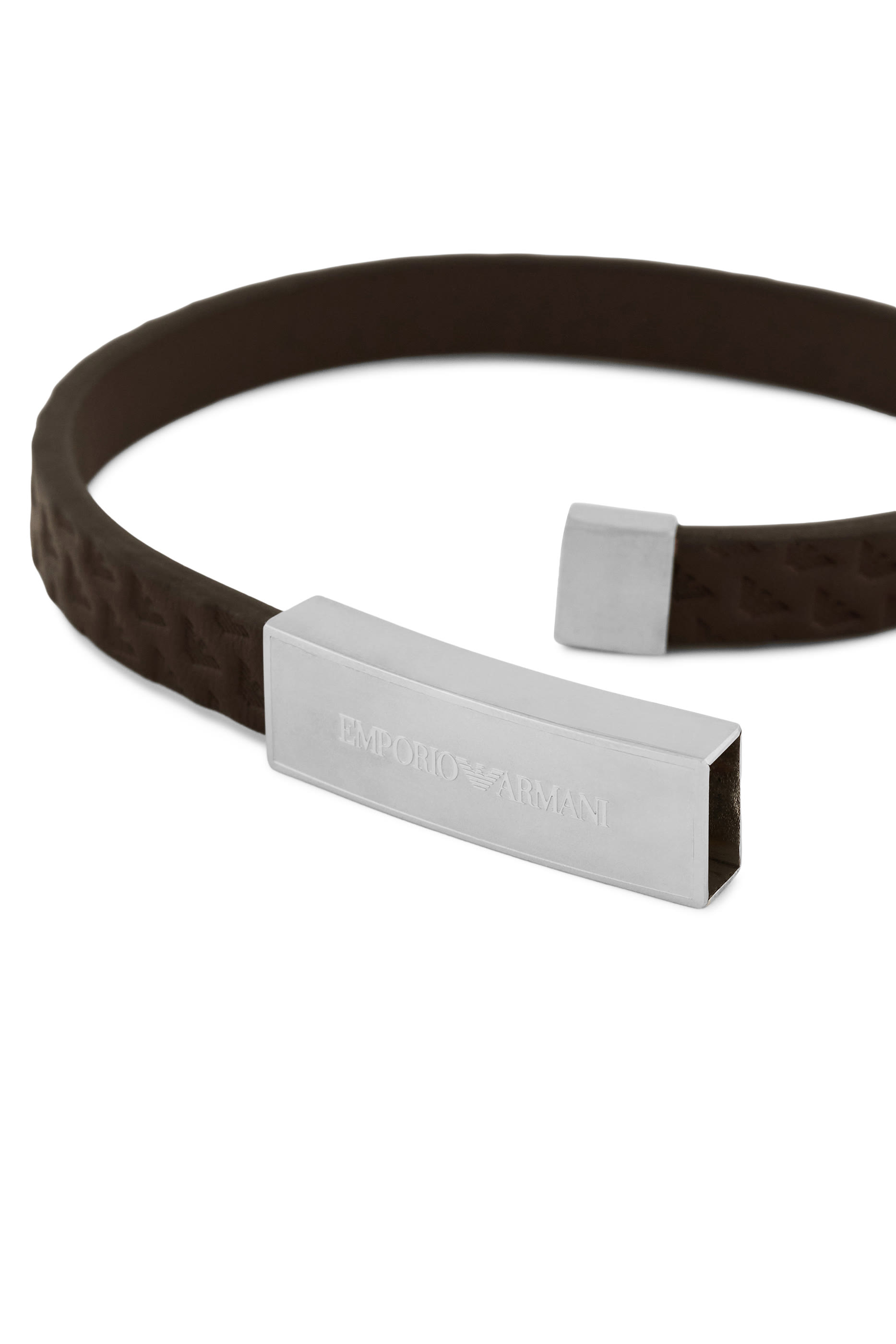 Eagle Logo Leather Bracelet