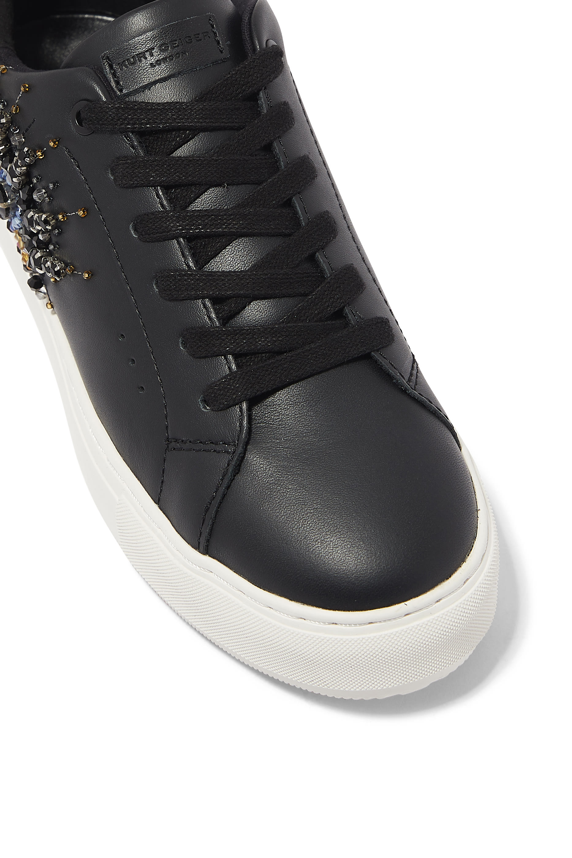 Laney Platform Eye Leather Sneakers