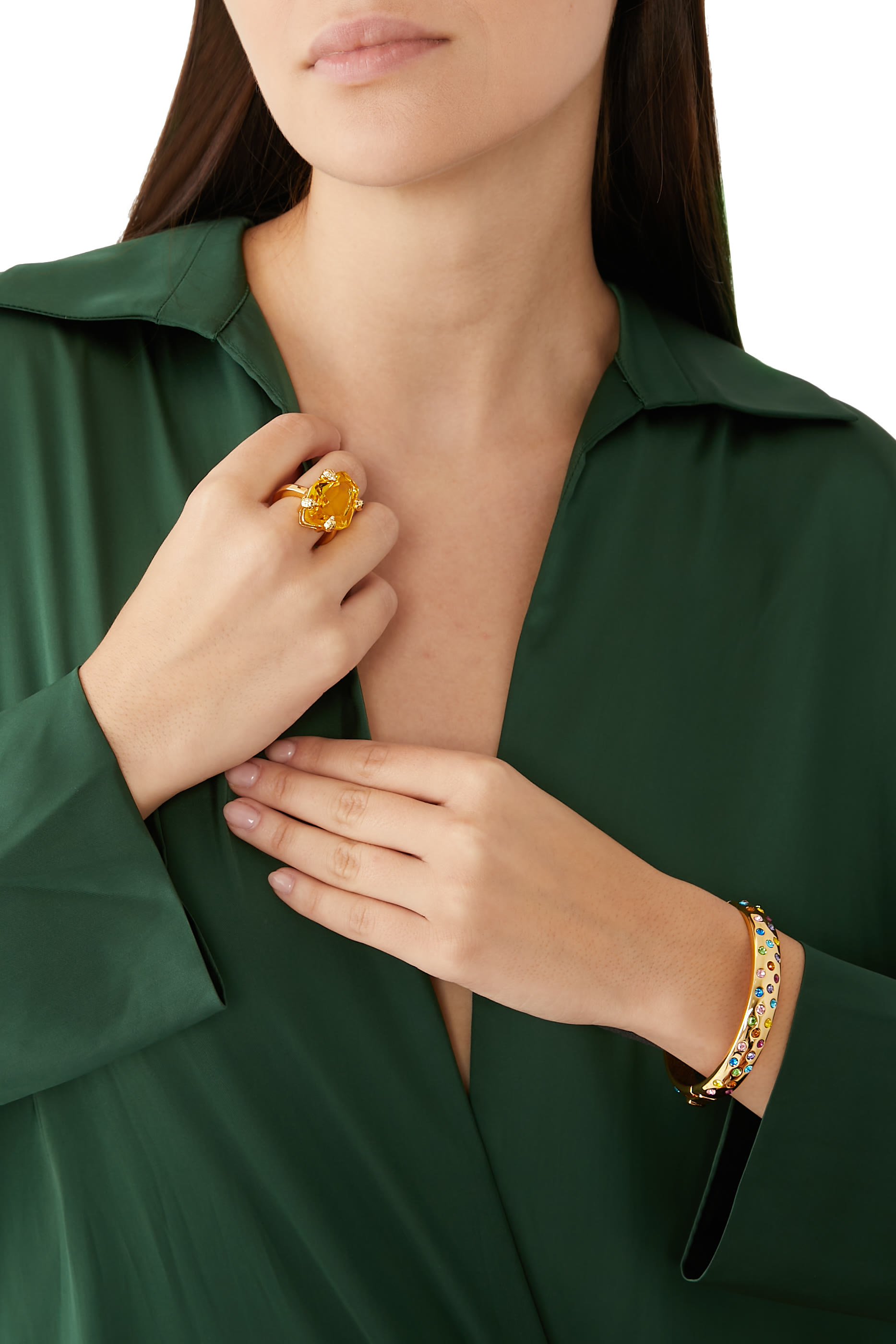 Scattered Rainbow Bangle